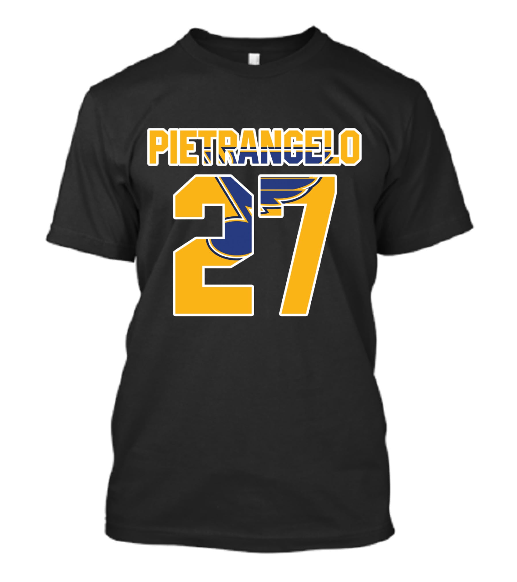 Pietrangelo 27 St Louis Blues NHL Hockey Player Jersey T-Shirt