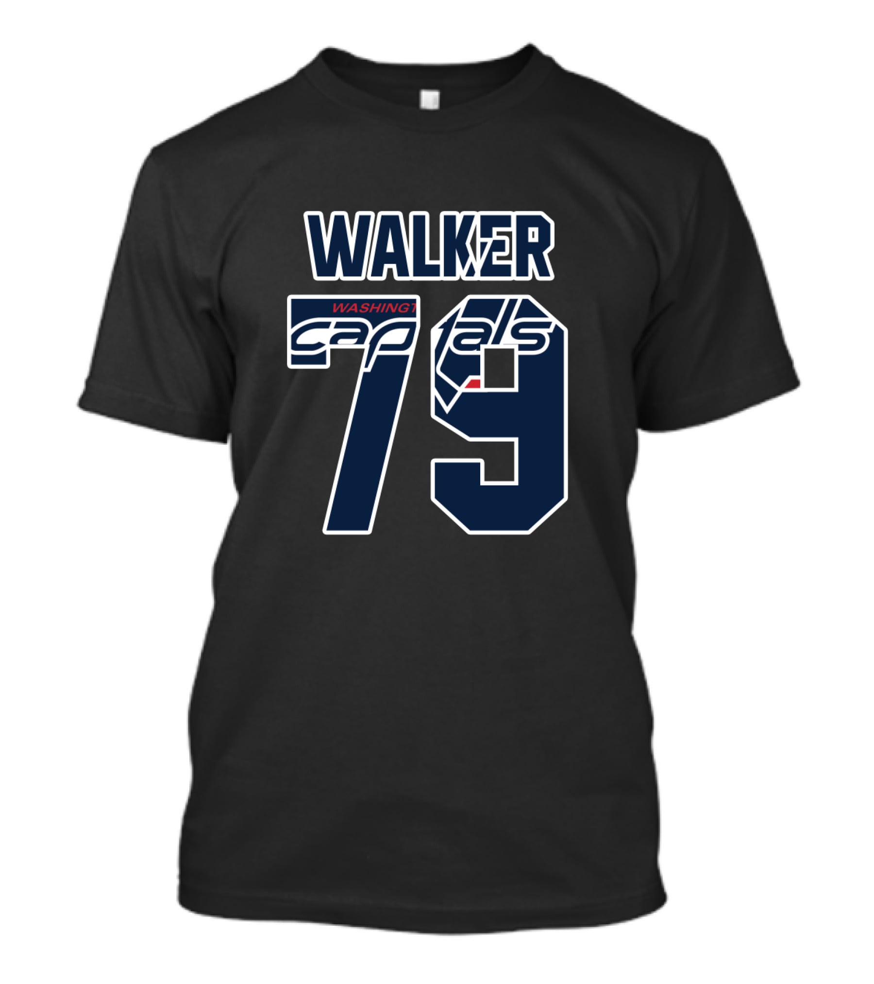 Washington Capitals Nathan Walker 79 NHL T-Shirt