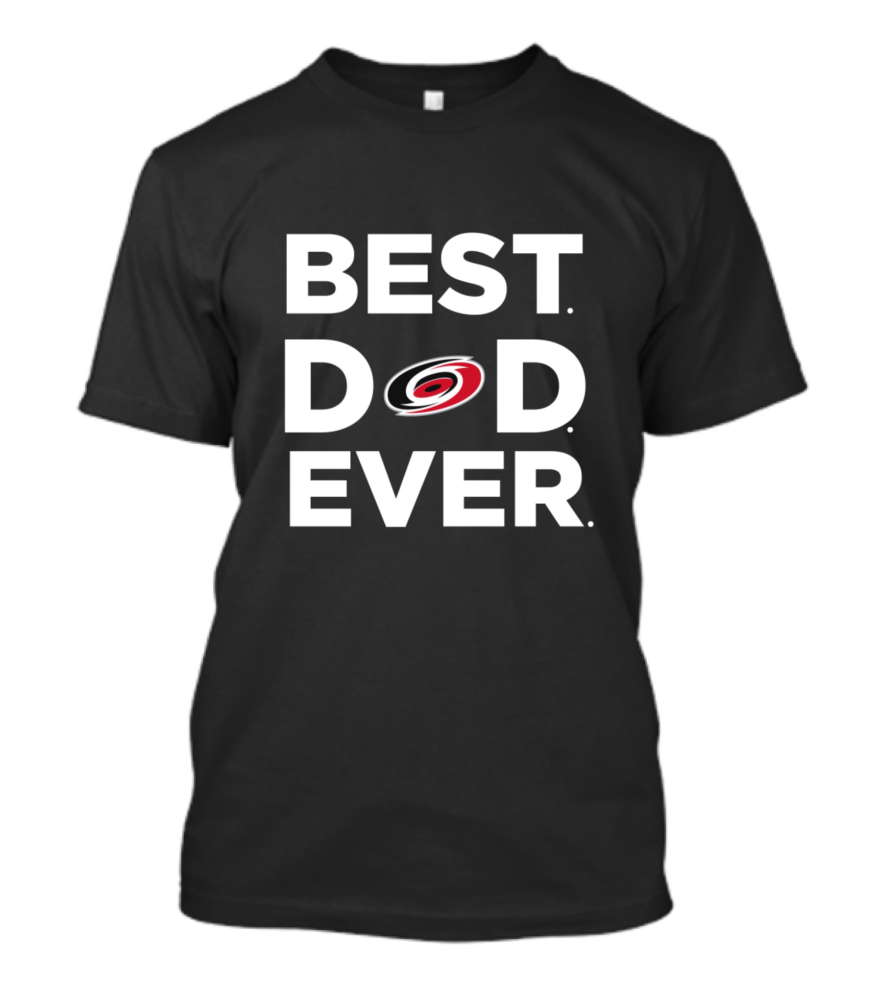 Best Carolina Hurricanes Dad Ever Gift For Dad Hockey Enthusiast T-Shirt