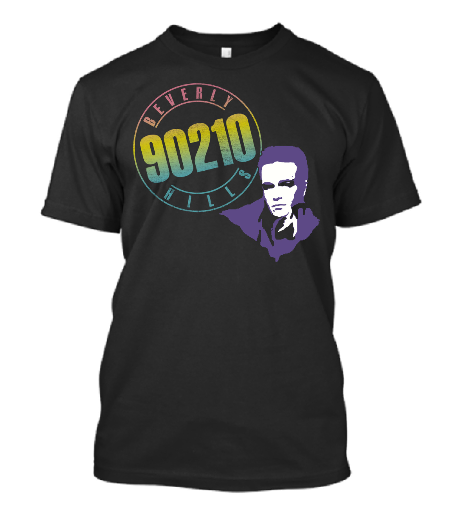 Beverly Hills 90210 Retro Luke Perry Pastel T-Shirt
