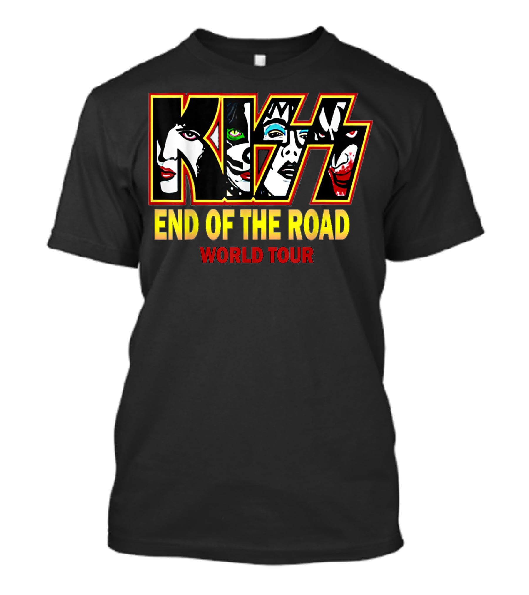 Kiss End Of The Road World Tour 2019 T-Shirt