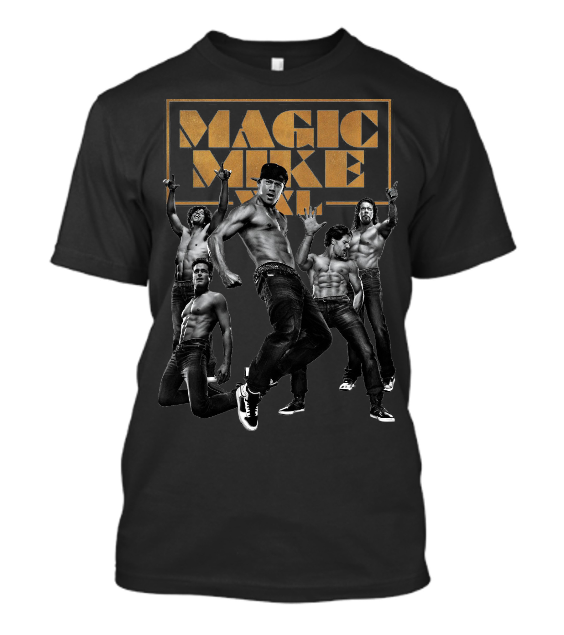 Magic Mike Dance Crew Dynamic Pose Visual T-Shirt