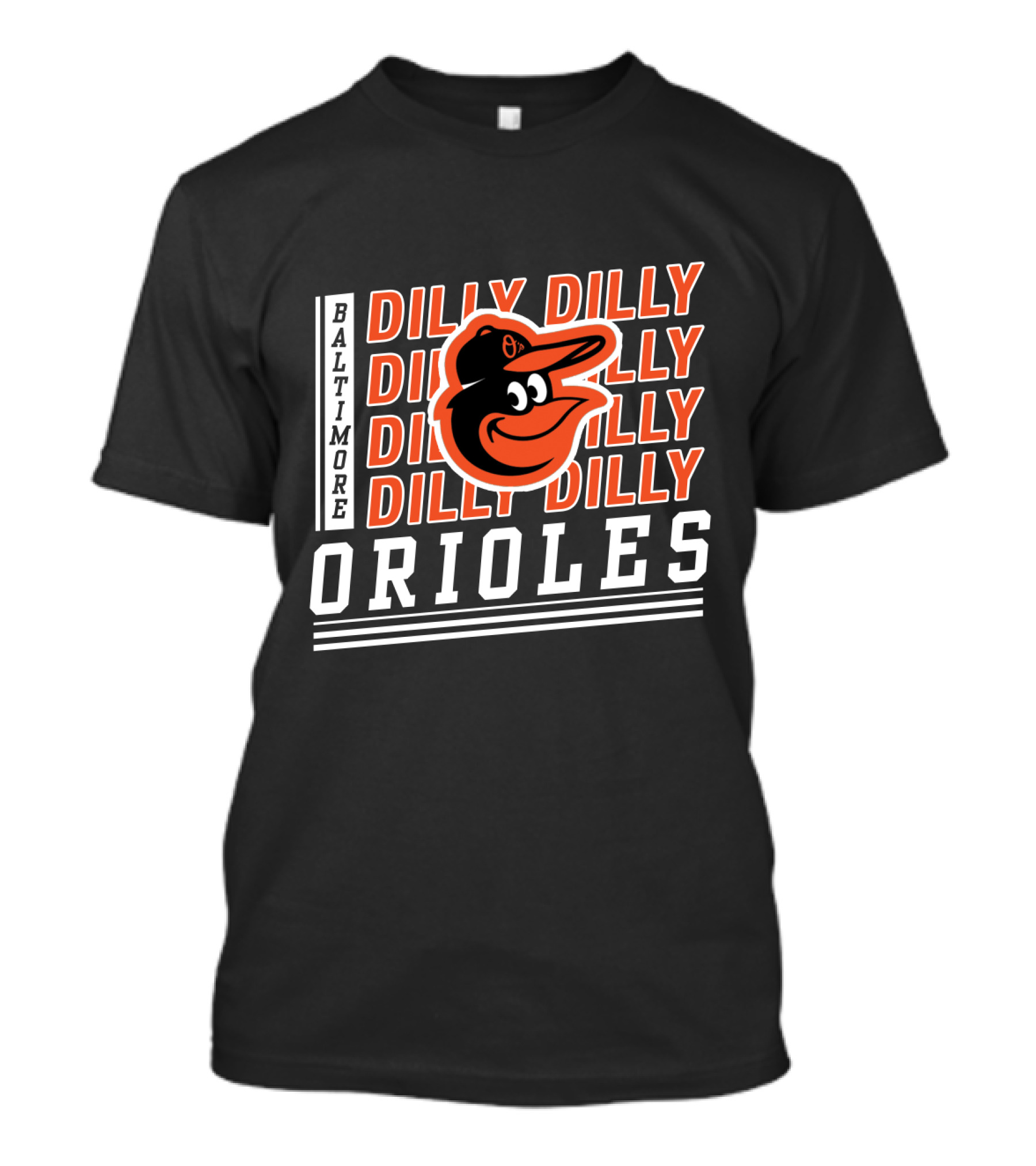 Baltimore Orioles Dilly Dilly Orioles Fan Favorite T-Shirt