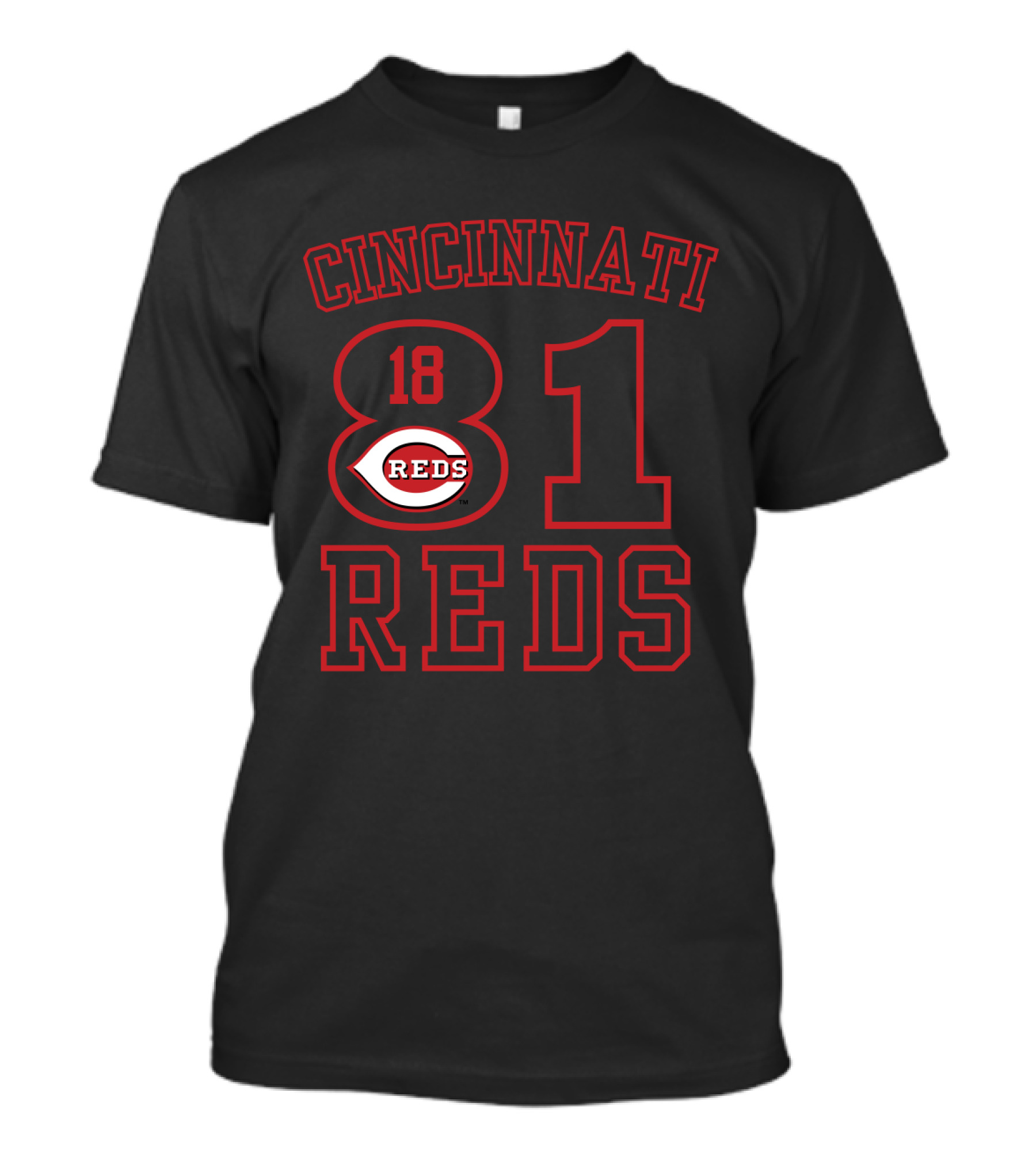 Cincinnati Reds 1881 Established Team Logo T-Shirt