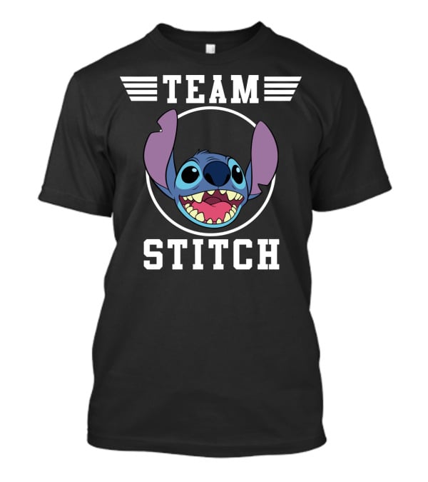 Lilo And Stitch Team Stitch Featuring Iconic Character T-Shirt