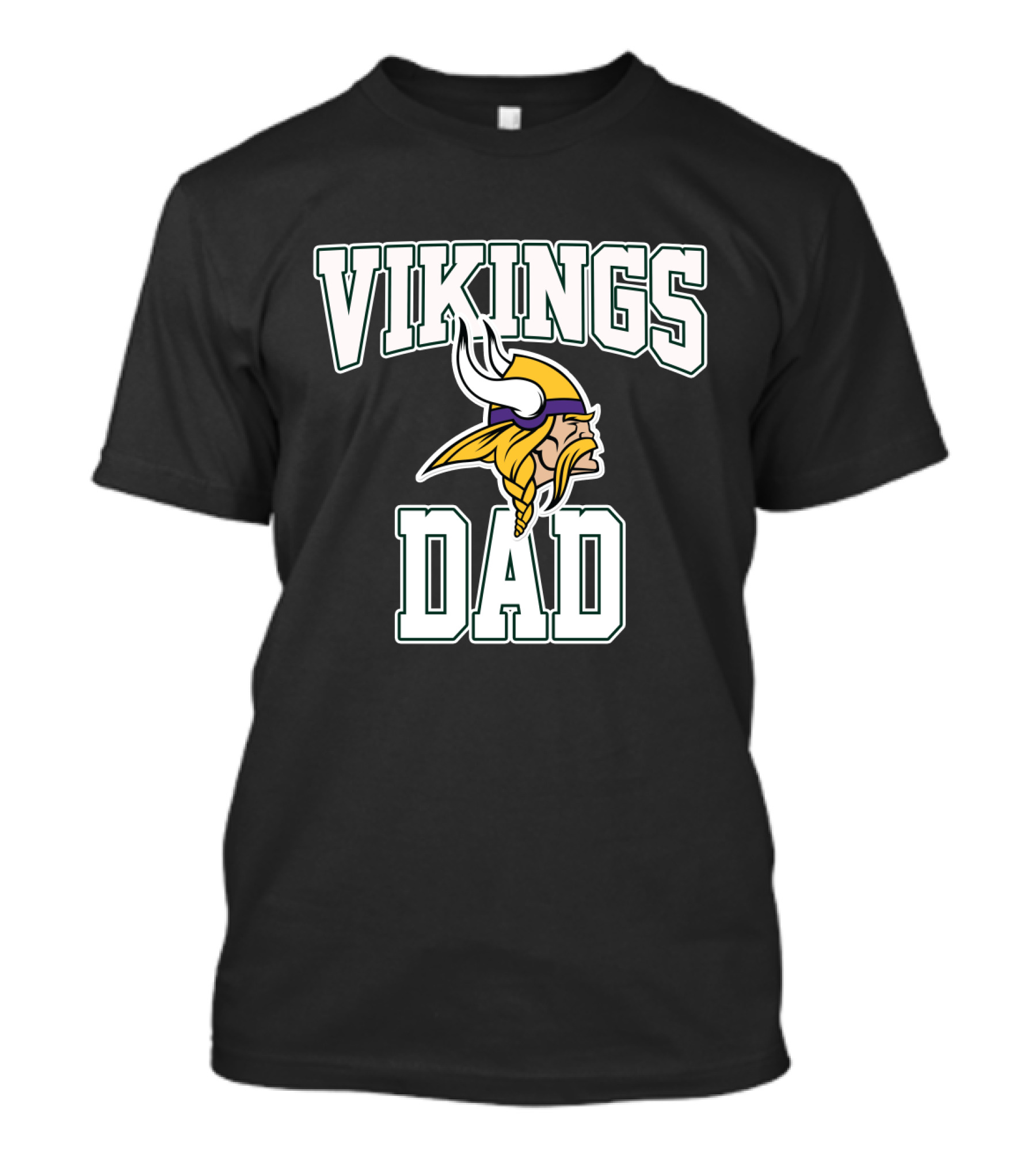 Vikings Dad Minnesota Football Father's Day T-Shirt