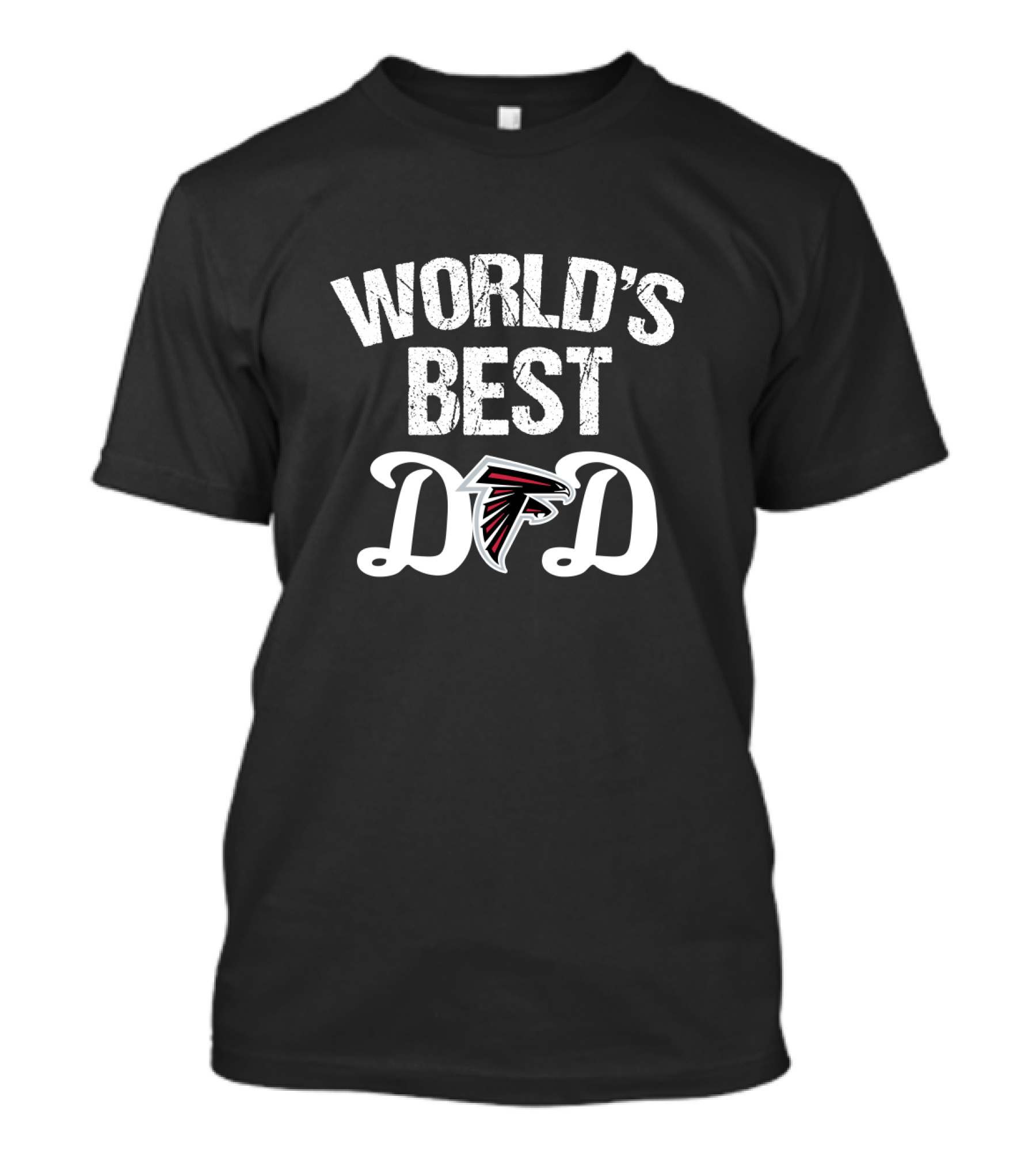World's Best Dad Atlanta Falcons T-Shirt