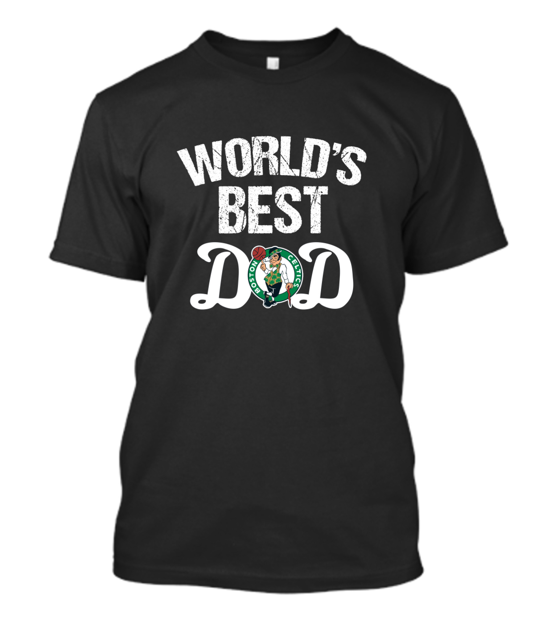 World's Best Celtics Dad Boston Celtics T-Shirt