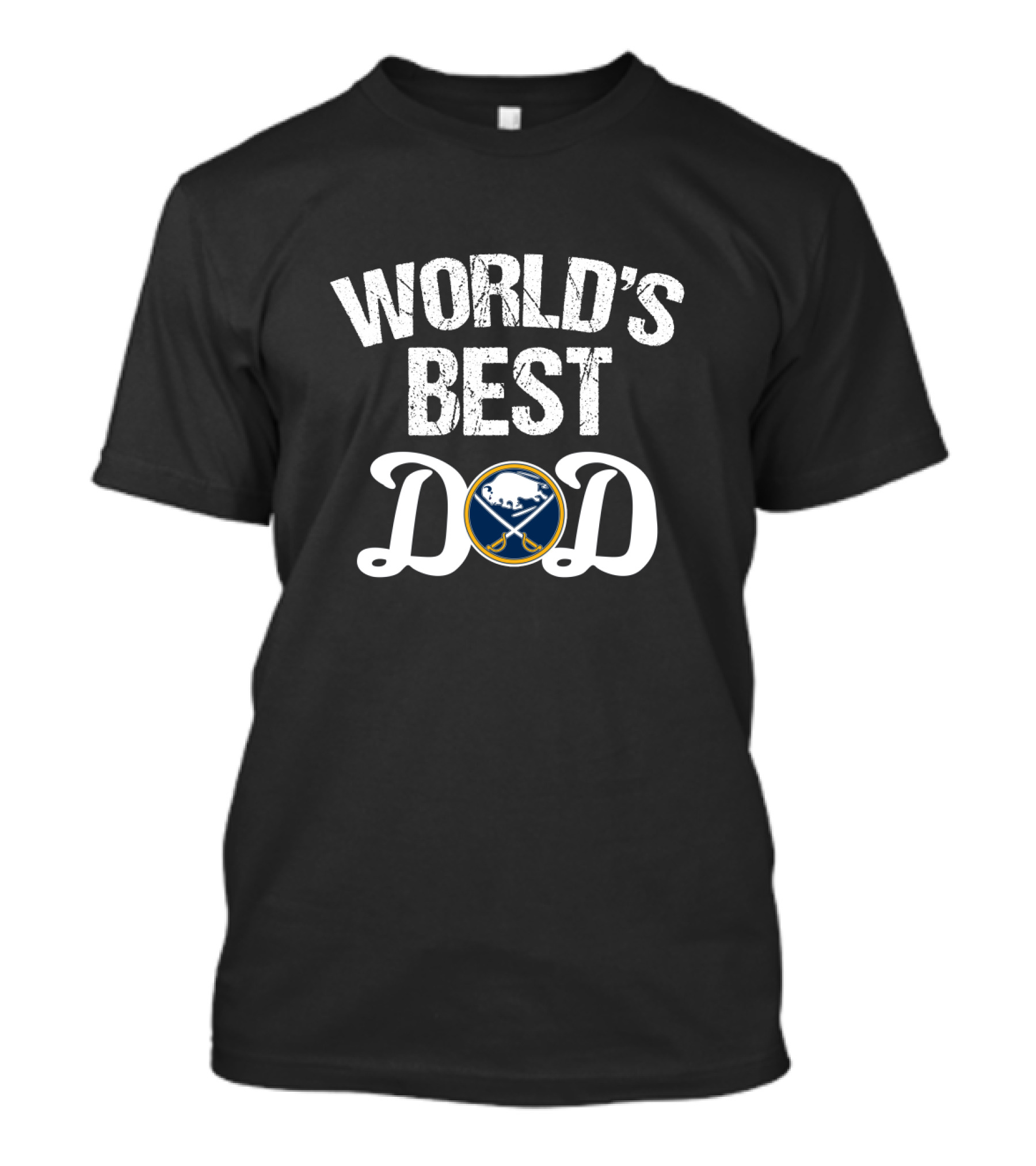 World's Best Dad Buffalo Sabres Fan T-Shirt