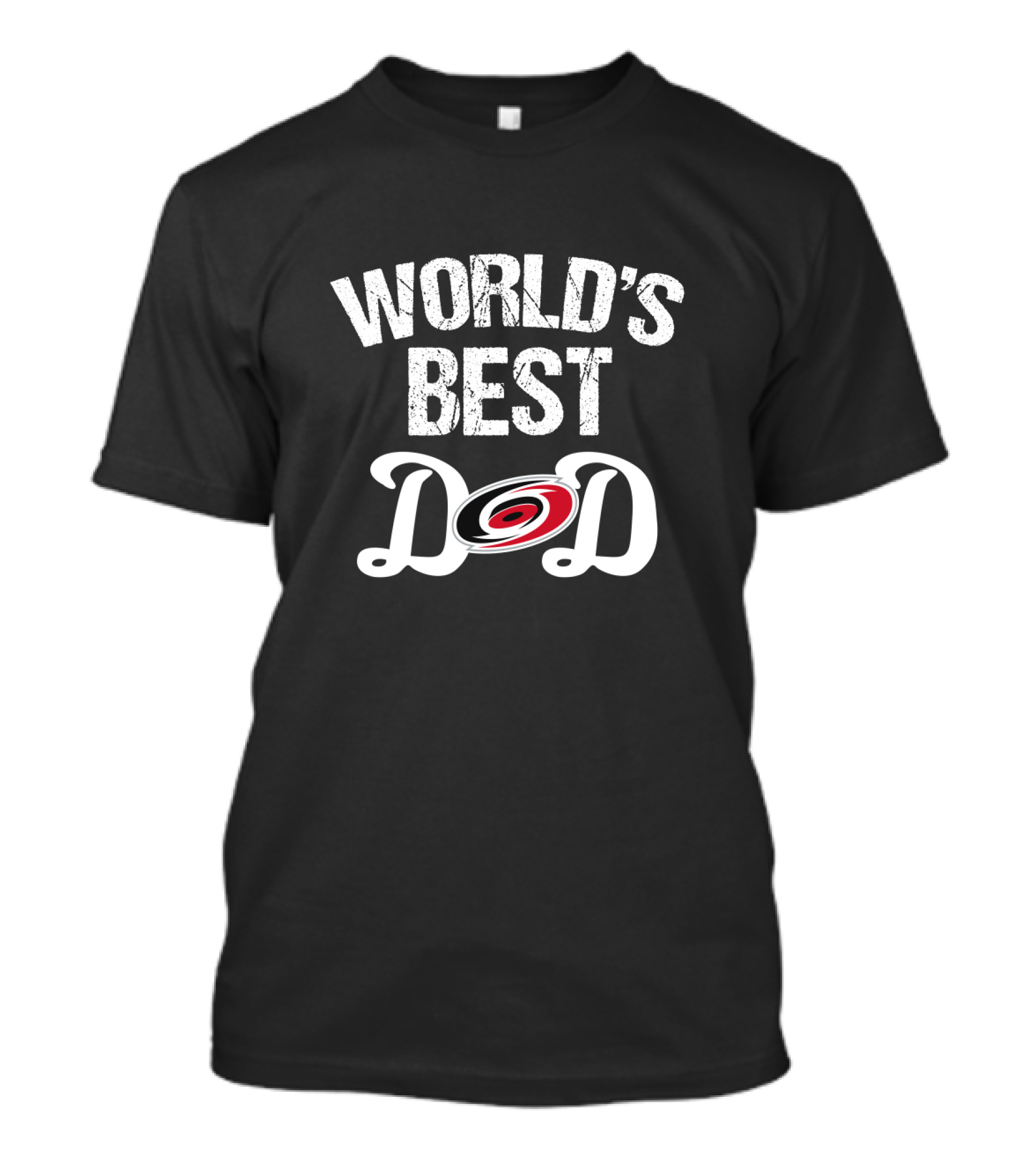 World's Best Carolina Hurricanes Dad T-Shirt