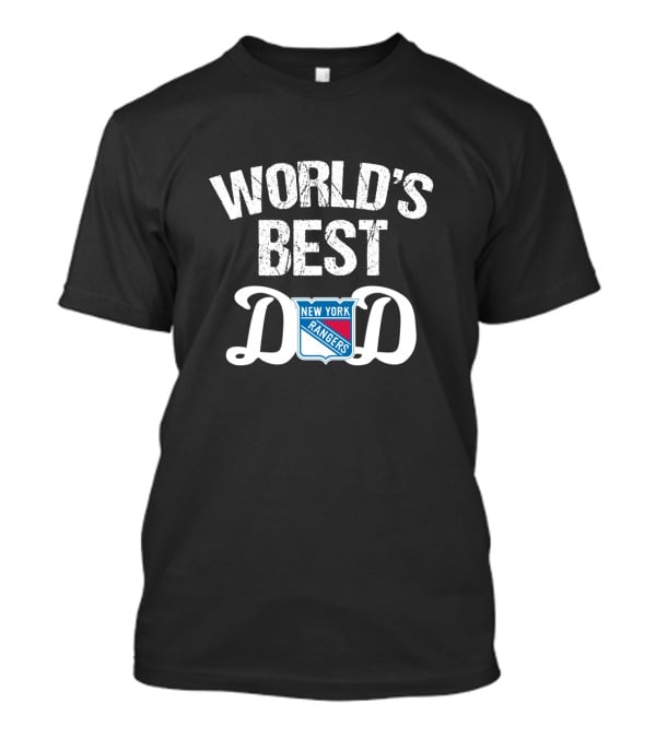 World's Best Dad New York Rangers T-Shirt