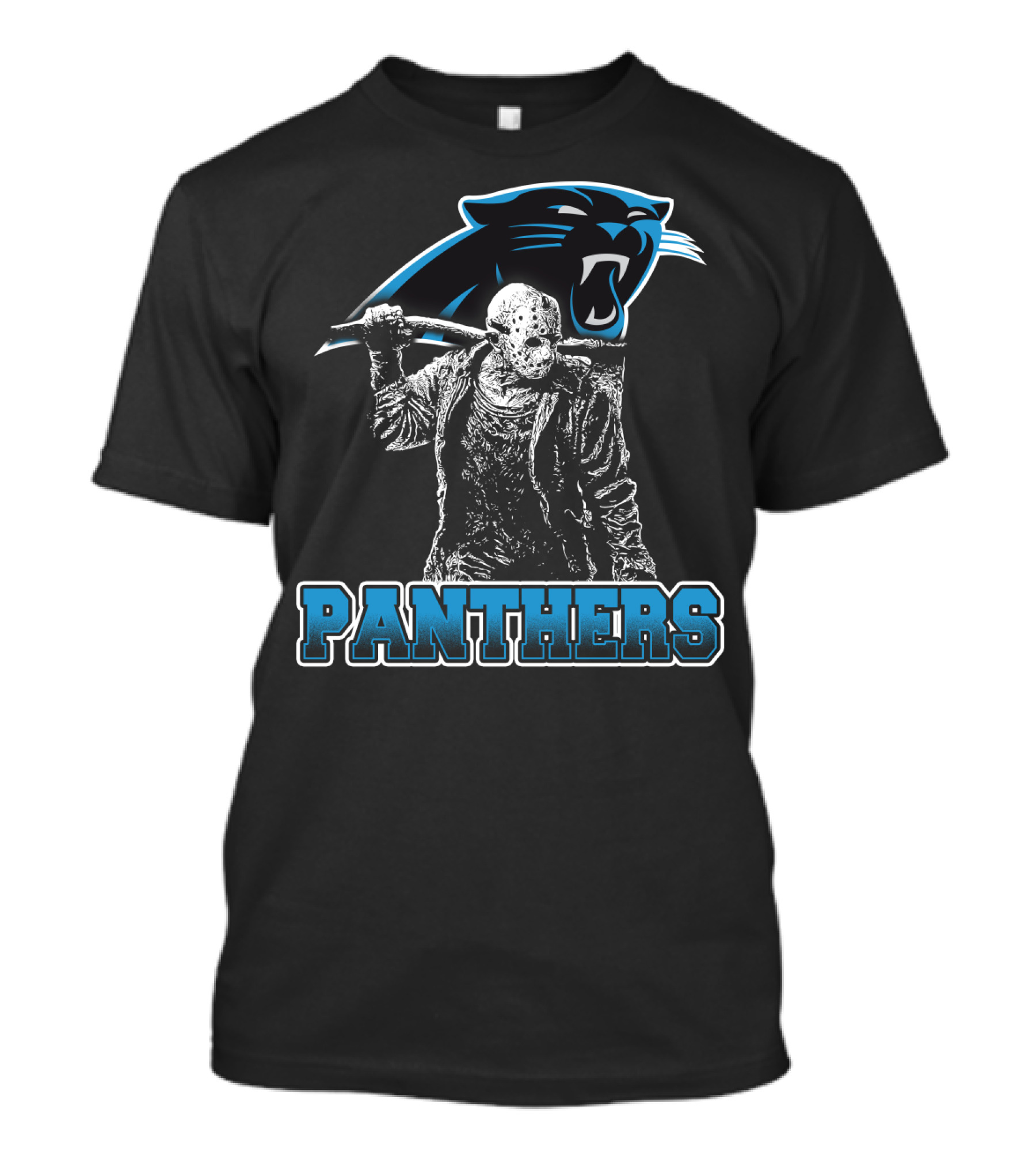 Panthers Jason Voorhees Carolina Fans T-Shirt