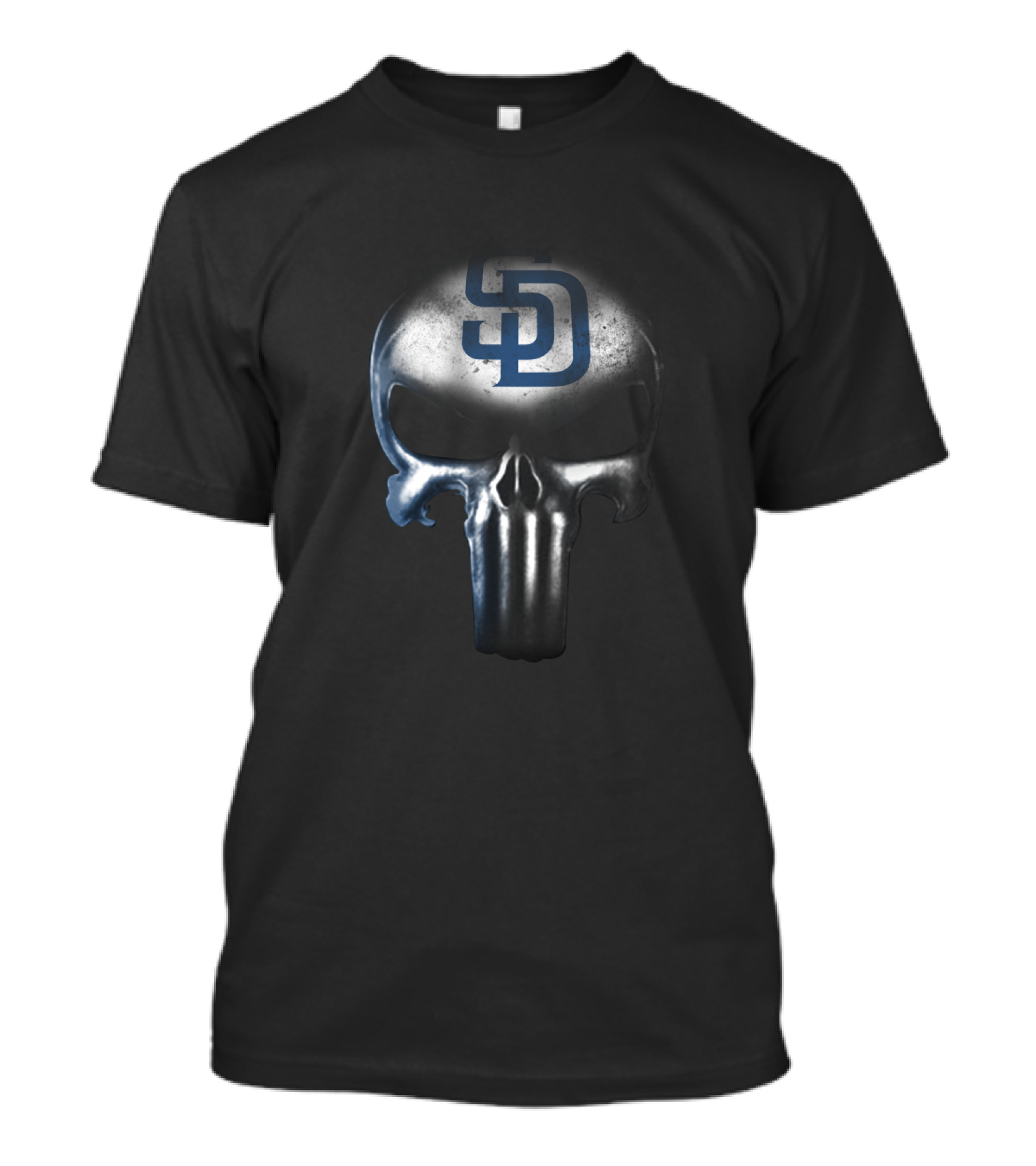 San Diego Padres SD Punisher Skull Fan T-Shirt