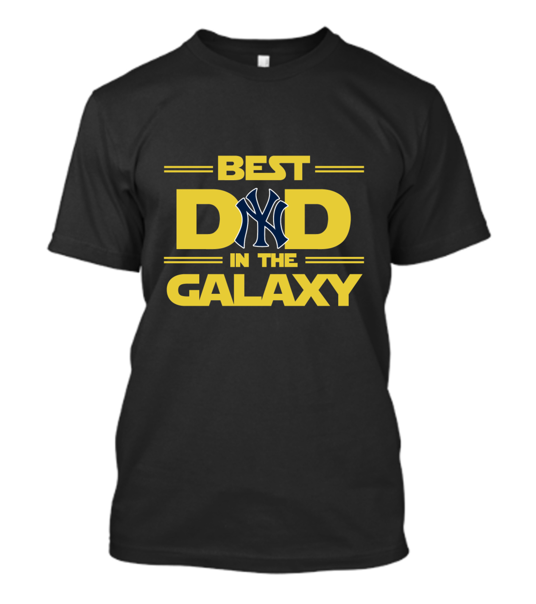 Best Dad In The Galaxy New York Yankees T-Shirt