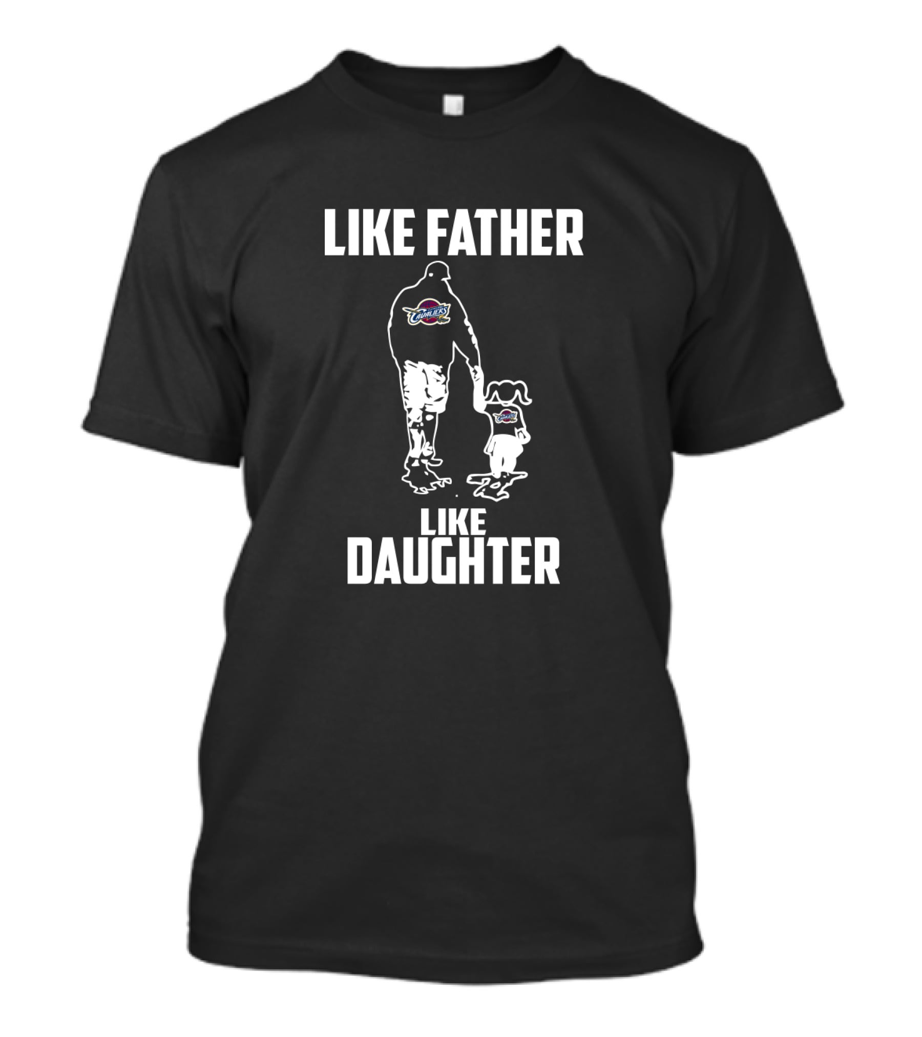 Cleveland Cavaliers Like Father Like Daughter T-Shirt