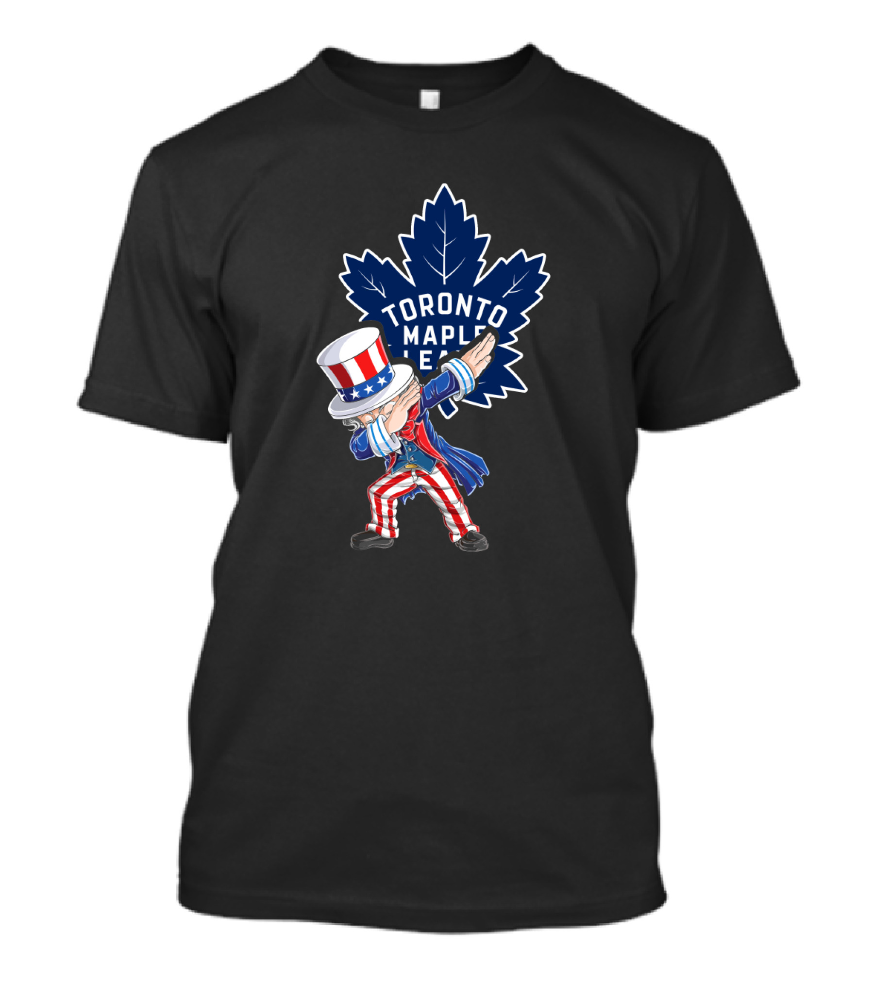 Toronto Maple Leafs Uncle Sam Dabbing Fourth Of July T-Shirt