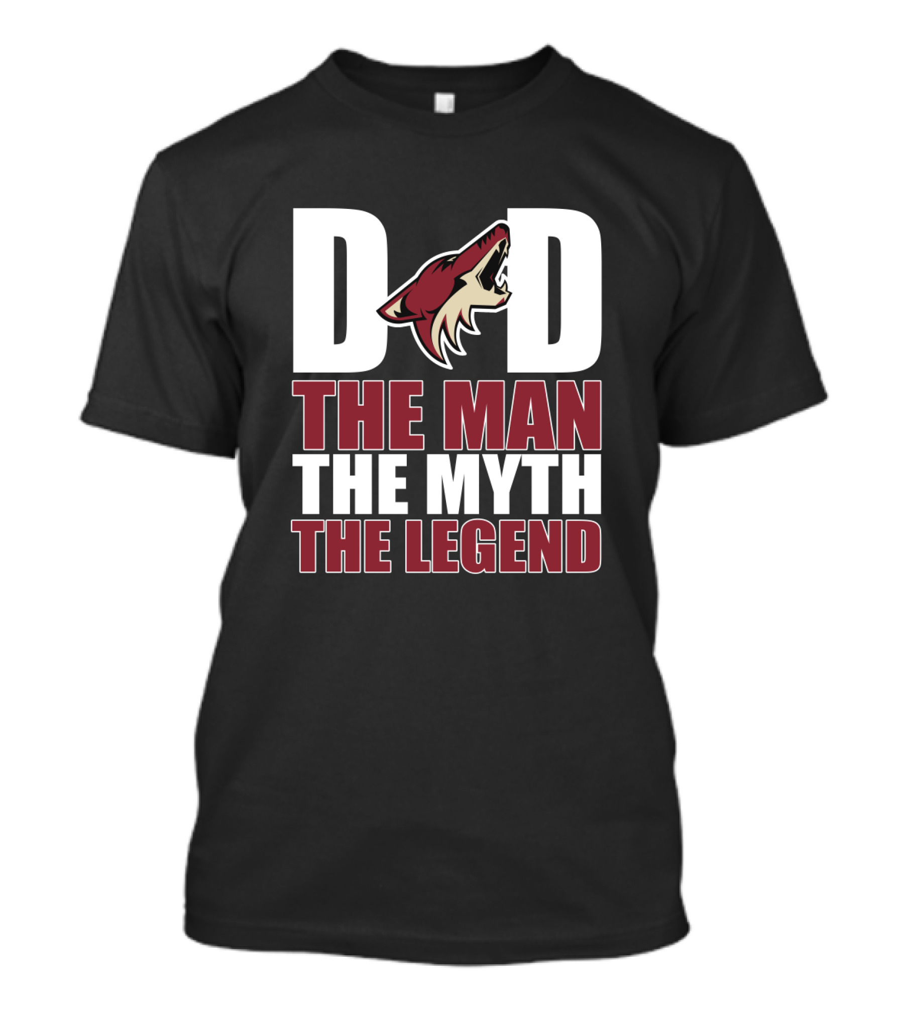 Arizona Coyotes Dad The Man The Myth The Legend T-Shirt