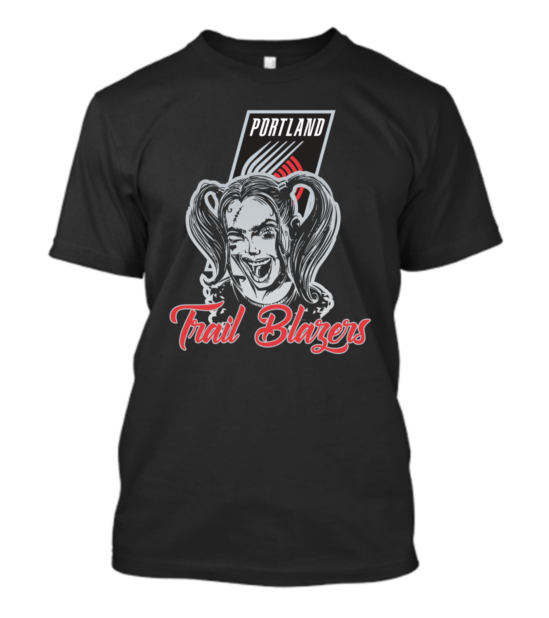 Portland Trail Blazers Harley Quinn T-Shirt