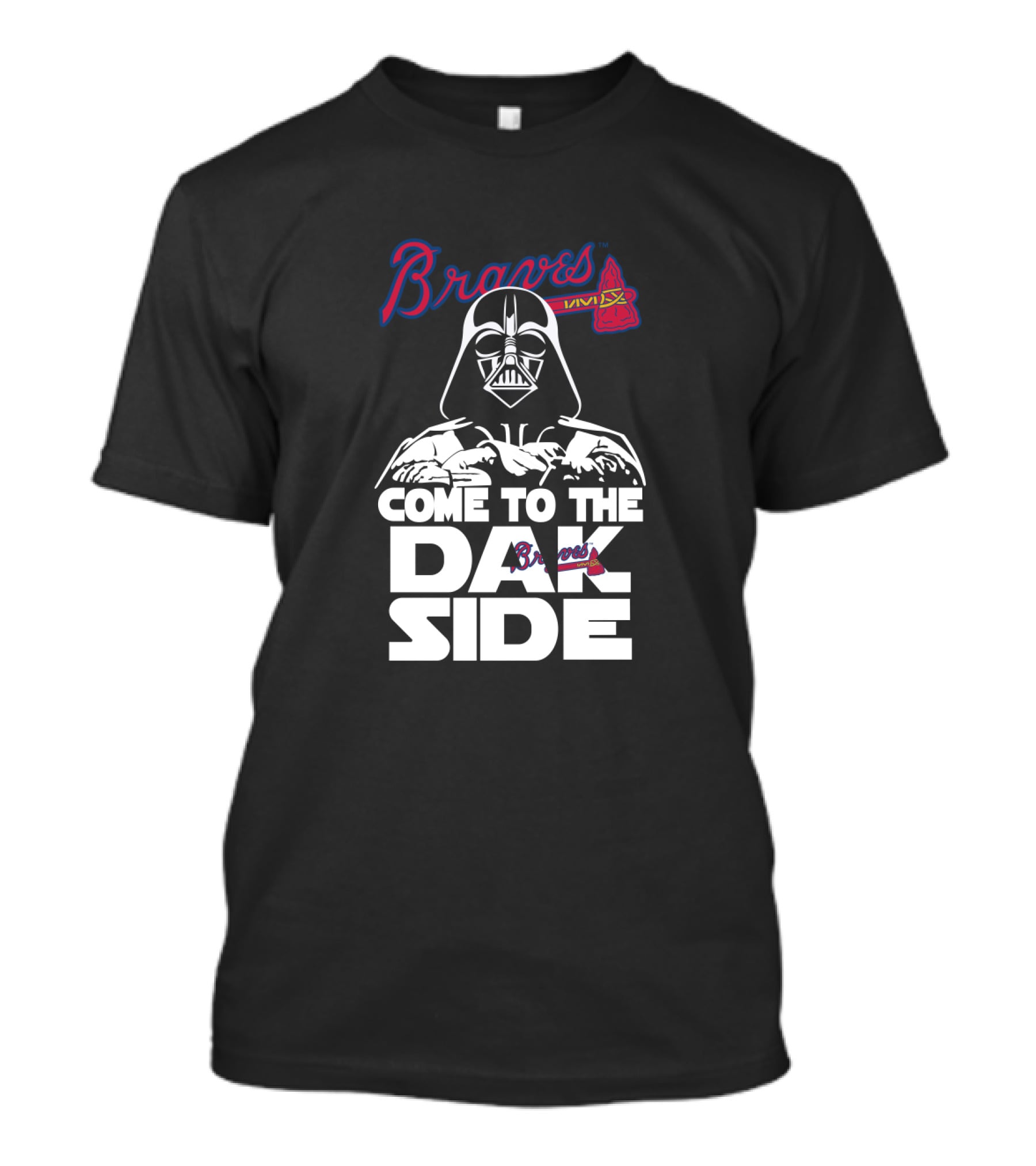 Braves Come To The Dark Side Darth Vader T-Shirt