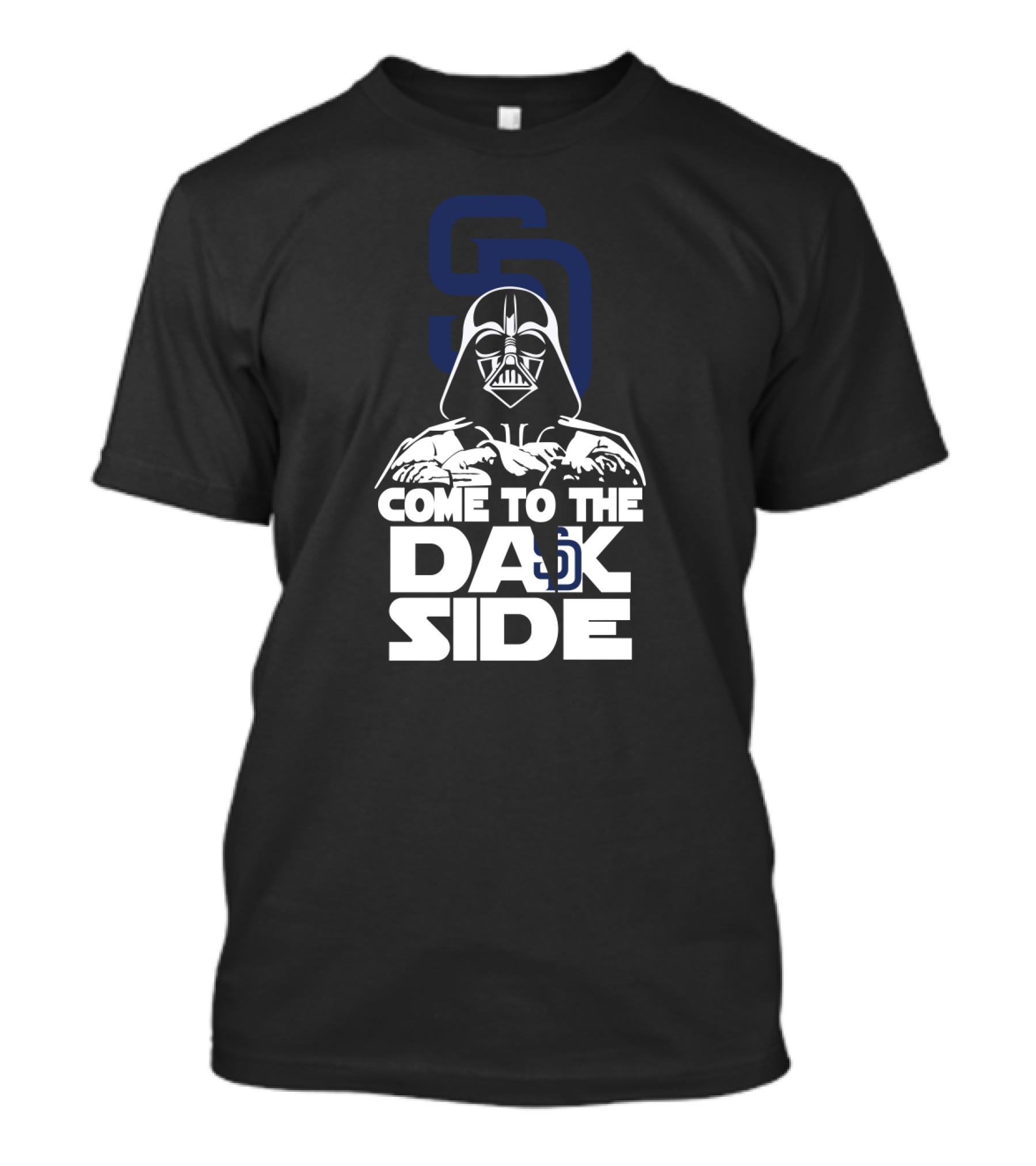 Darth Vader Come To The Dark Side San Diego Padres Fans T-Shirt