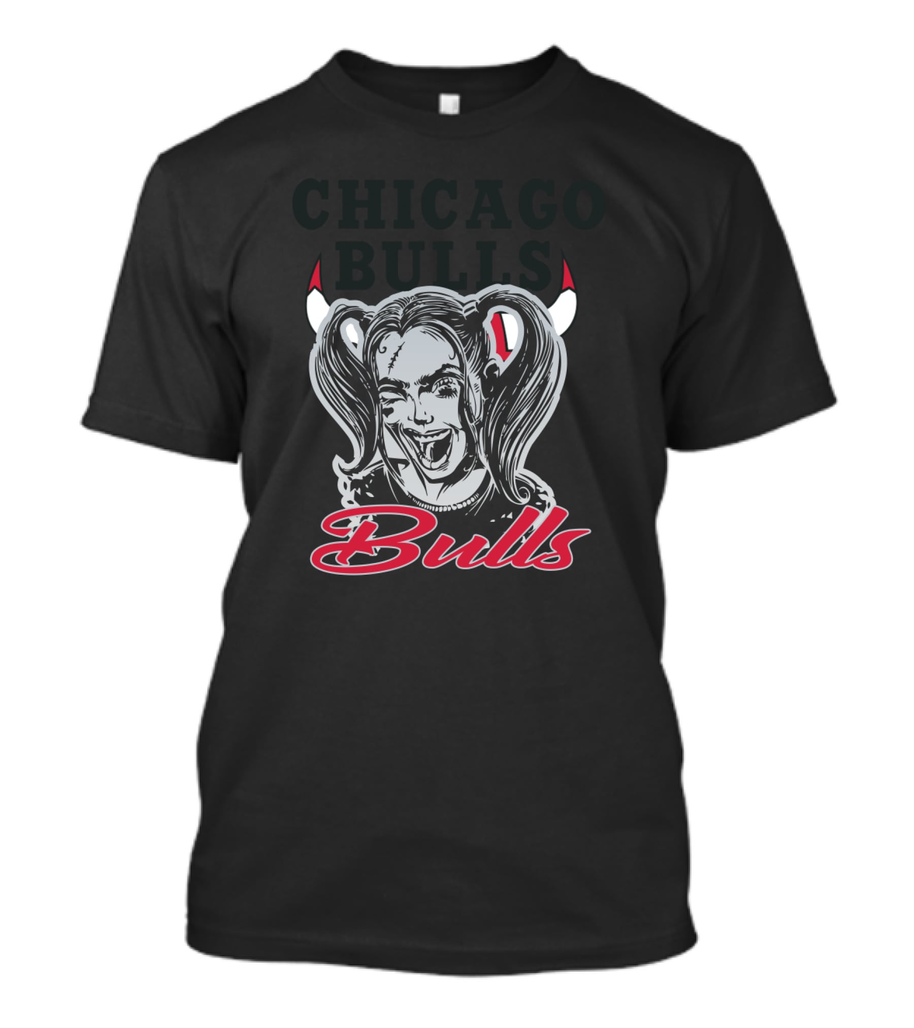 Chicago Bulls Harley Quinn Fan Enthusiast T-Shirt