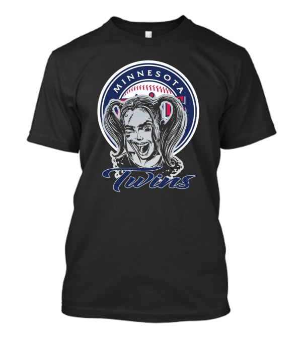 Minnesota Twins Harley Quinn Fans T-Shirt