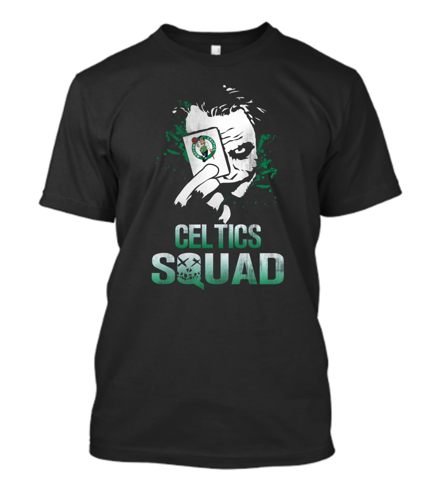 Celtics Squad Joker Card Fan Collaboration T-Shirt