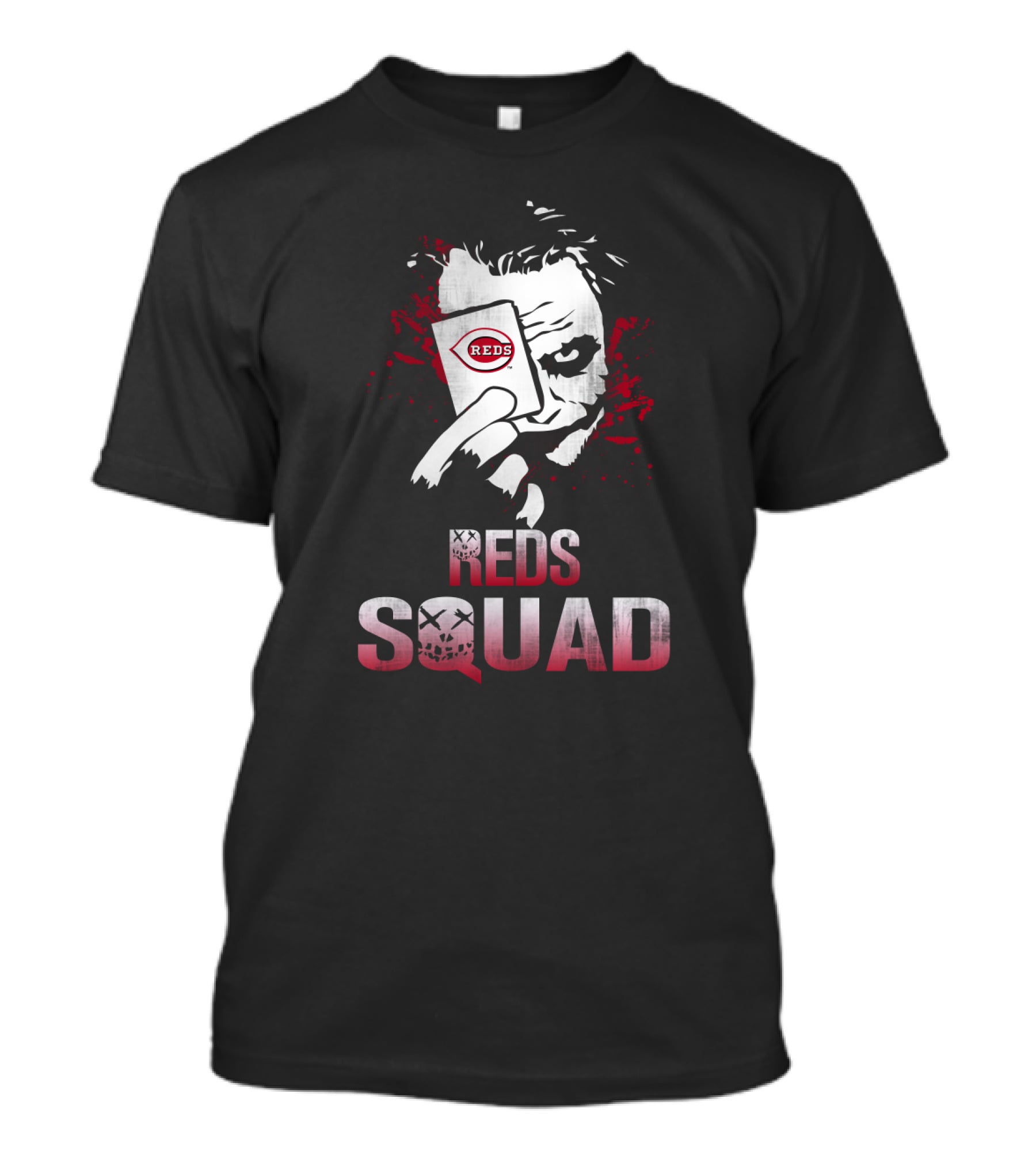 Reds Squad Joker Card Cincinnati Reds Fans T-Shirt