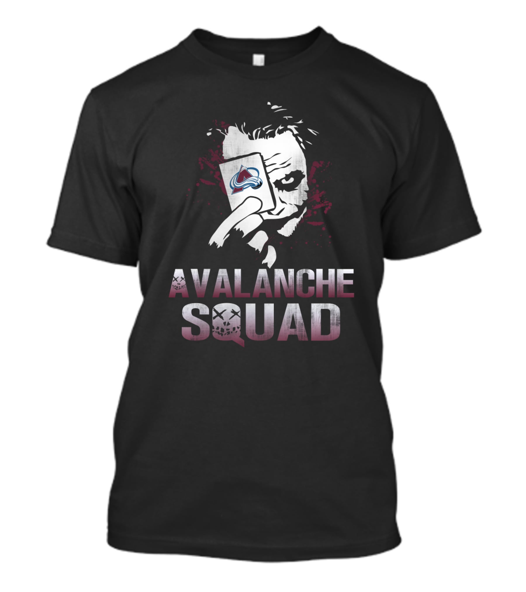 Avalanche Squad Joker Colorado Avalanche Fans T-Shirt