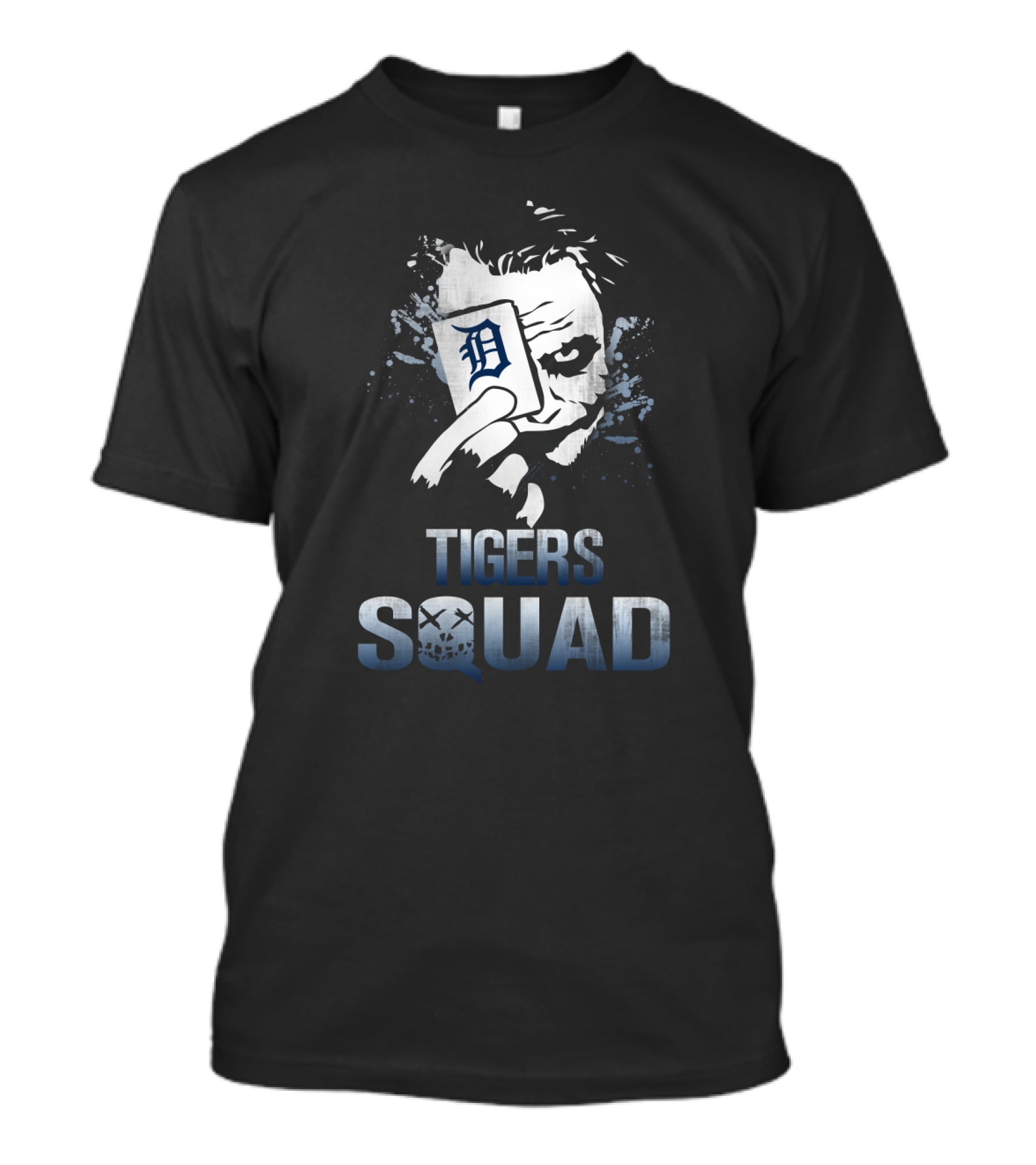 Tigers Squad Joker Card Detroit Fans T-Shirt