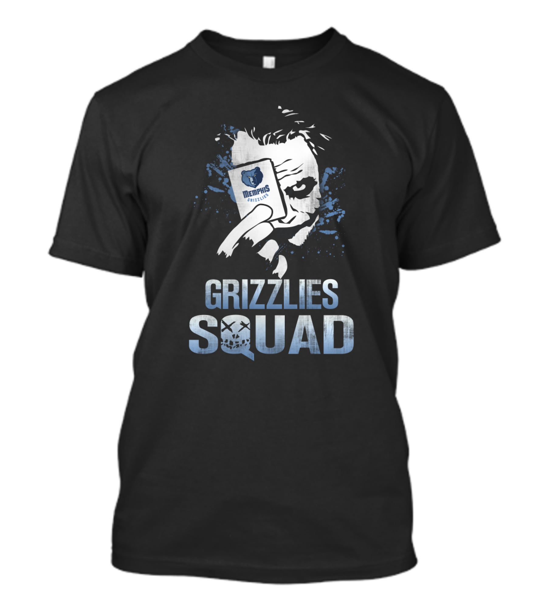 Grizzlies Squad Memphis Grizzlies Joker Fan Card T-Shirt
