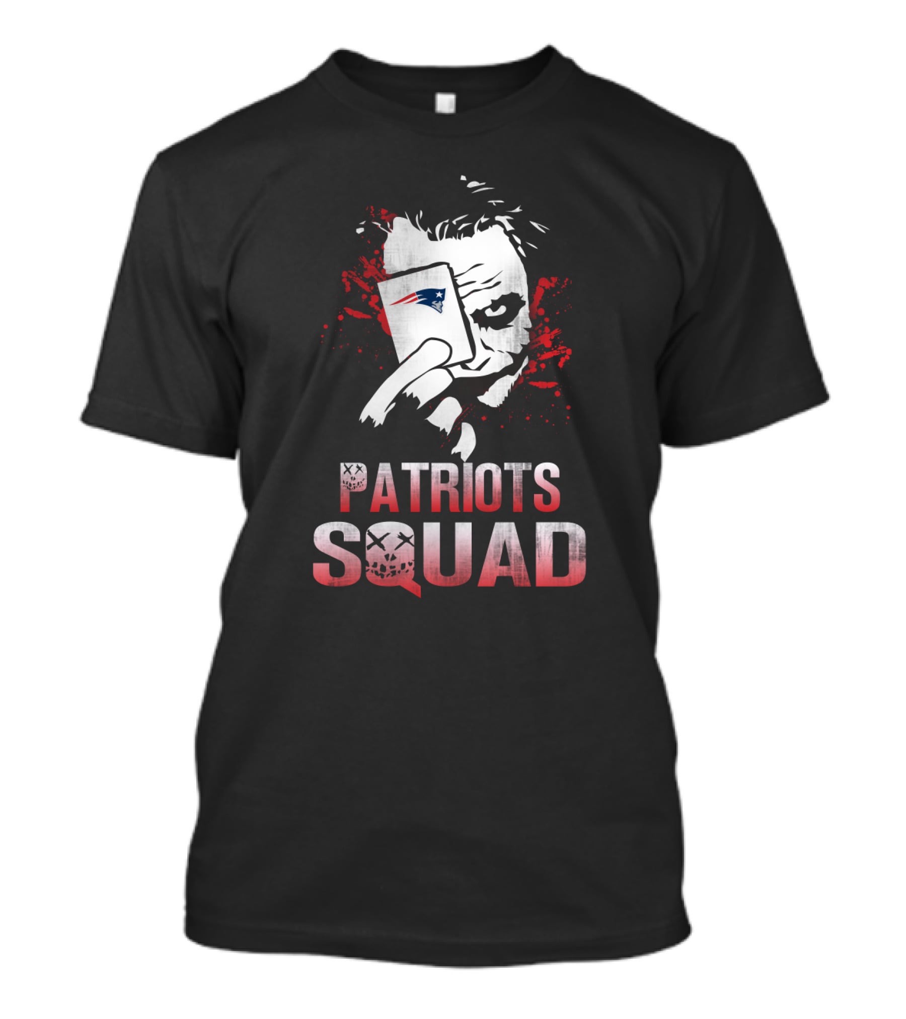 Joker Patriots Squad New England Fans T-Shirt