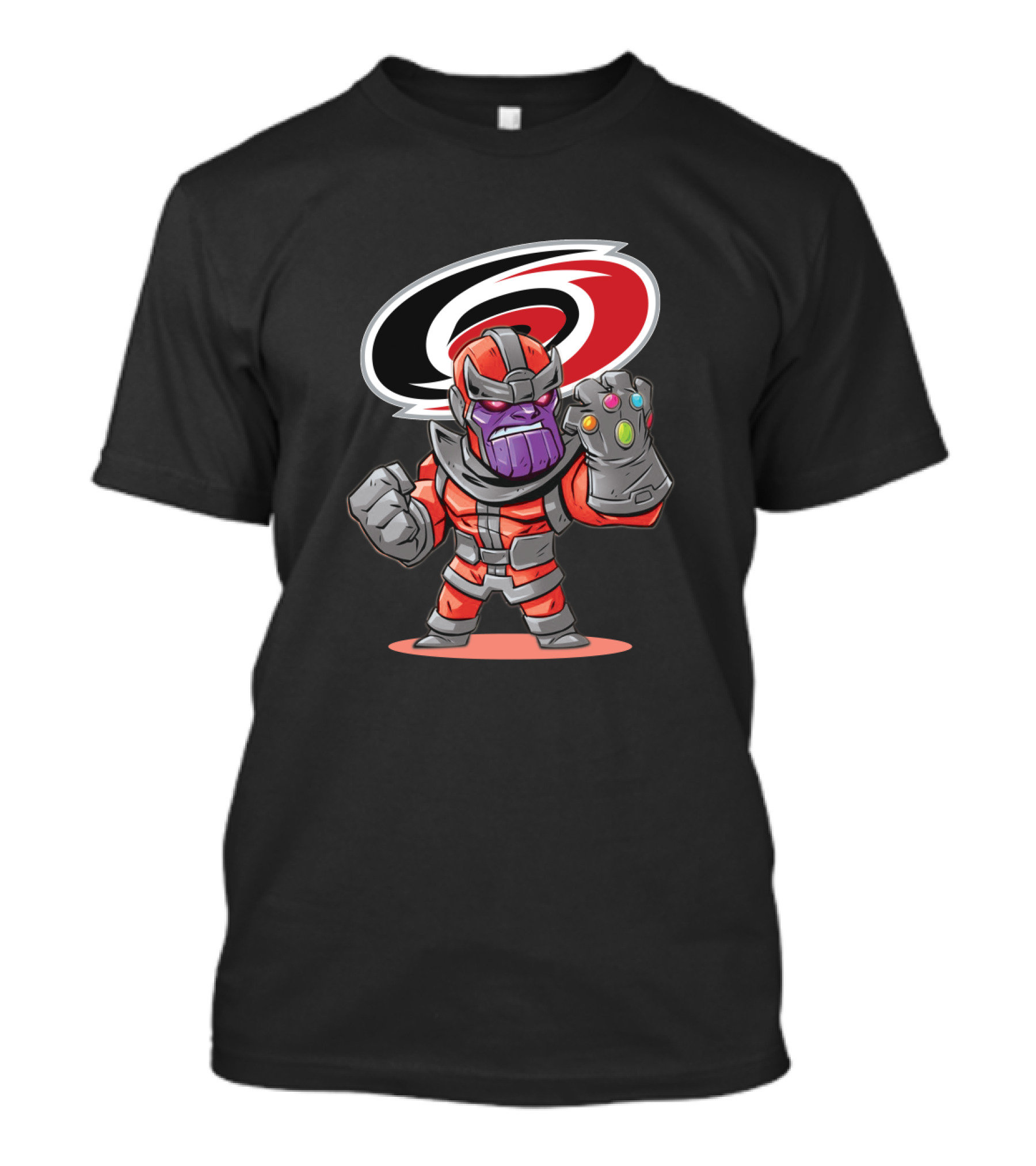 Thanos Carolina Hurricanes Fans Infinity Gauntlet Marvel Mashup T-Shirt