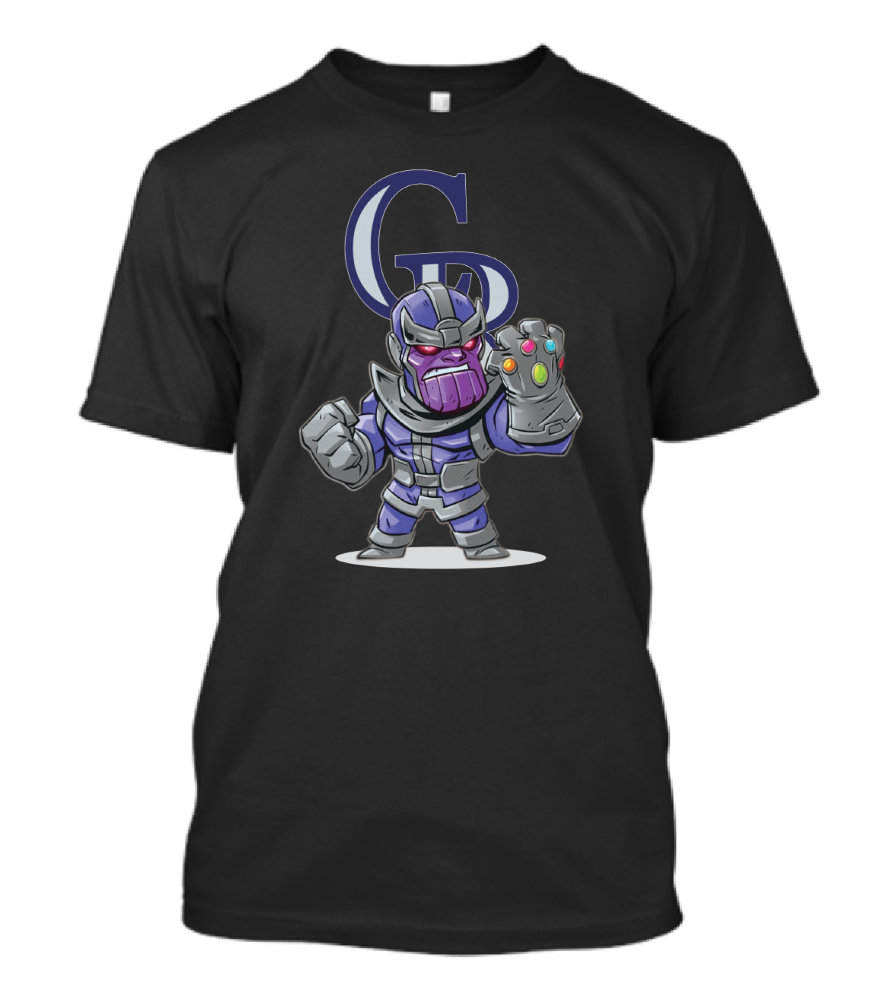 Thanos Colorado Rockies Fans Crossover With Infinity Gauntlet And Team T-Shirt