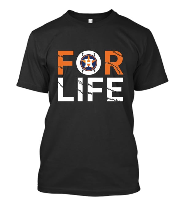 Houston Astros Baseball Logo For Life T-Shirt
