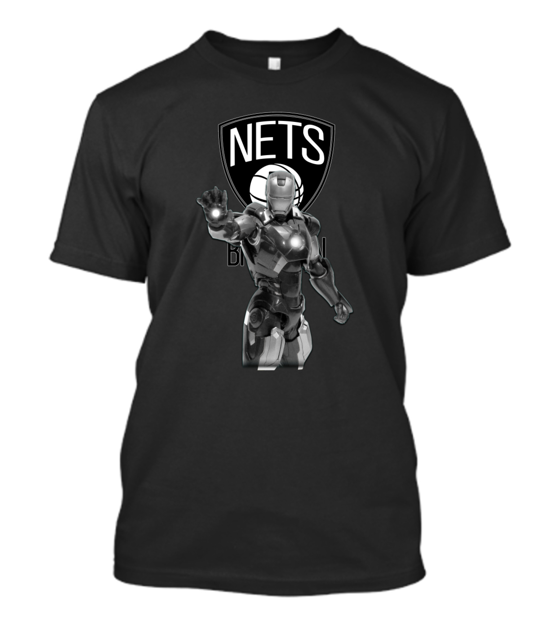 Iron Man Brooklyn Nets Crossover For Fans T-Shirt