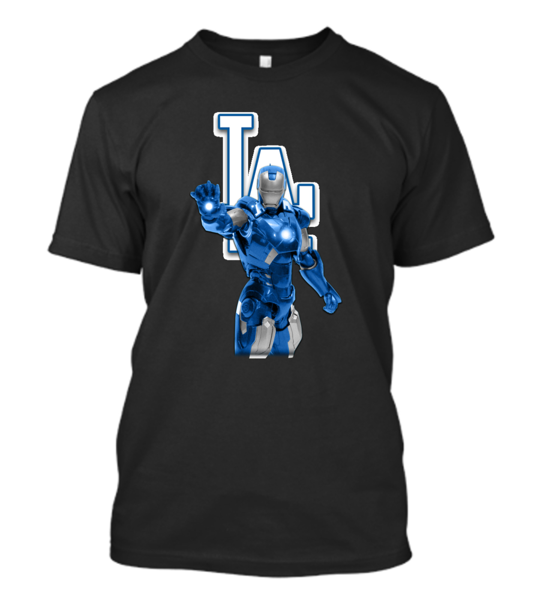 Los Angeles Dodgers Iron Man Hybrid With LA T-Shirt