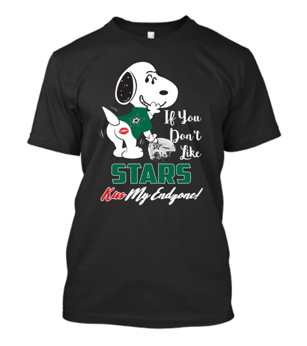 If You Don't Like Stars Kiss My Endzone T-Shirt