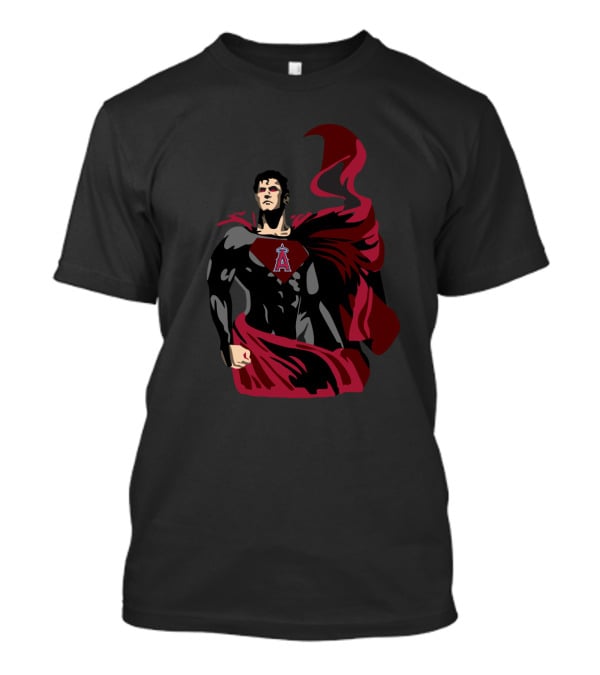 Superman Los Angeles Angels Heroic Fan T-Shirt