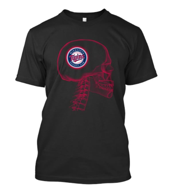 Minnesota Twins Baseball Club Brain Halloween T-Shirt