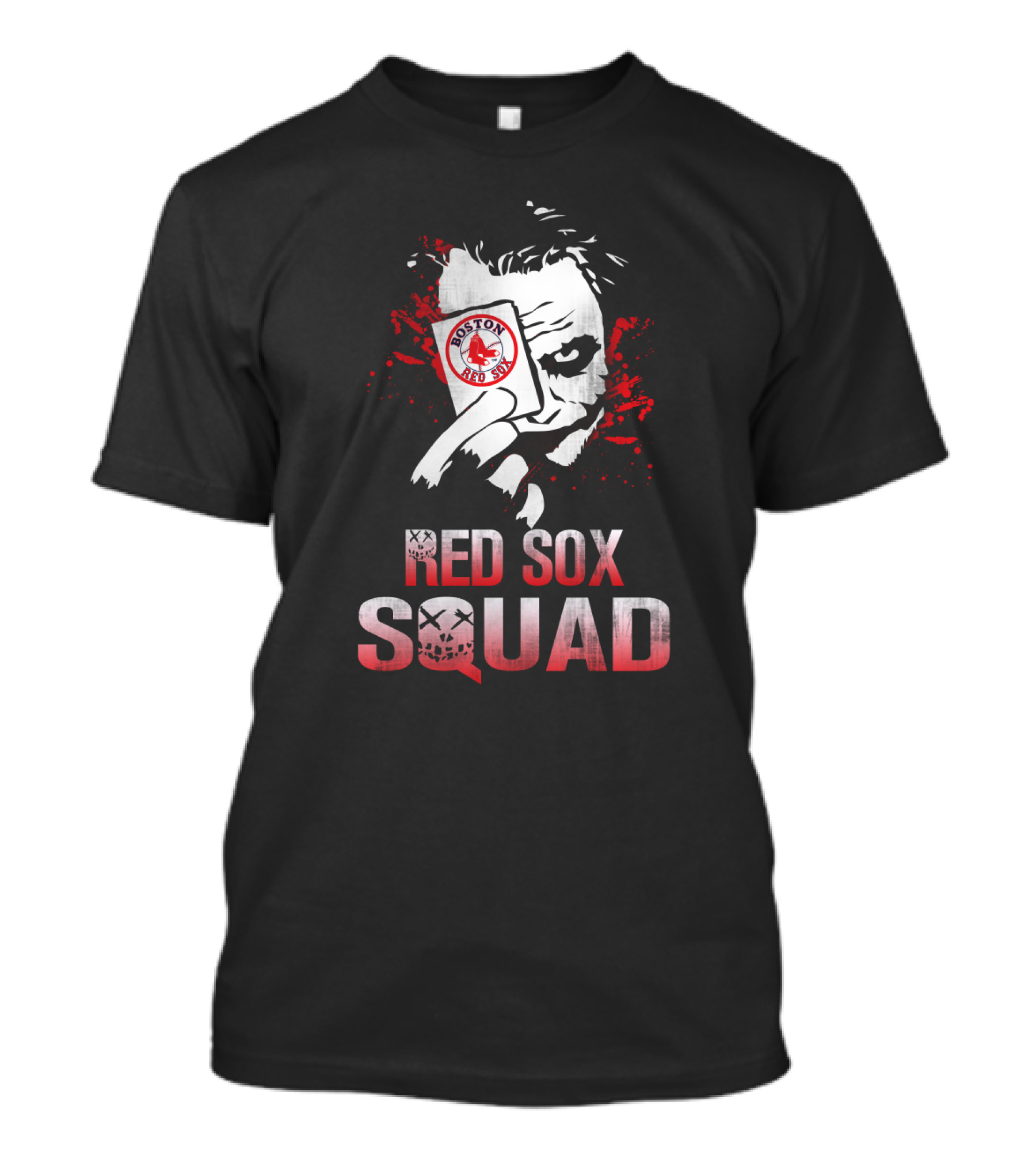Red Sox Squad Joker Card Boston Red Sox Fans T-Shirt