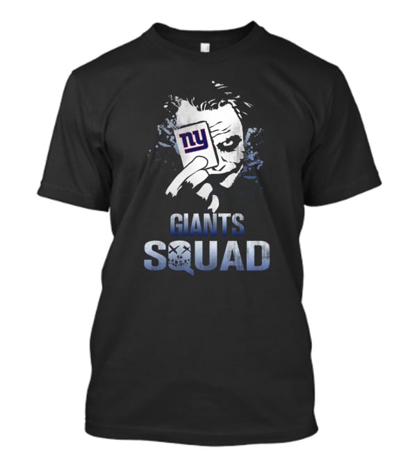 Giants Squad Joker Card New York Giants Fans T-Shirt
