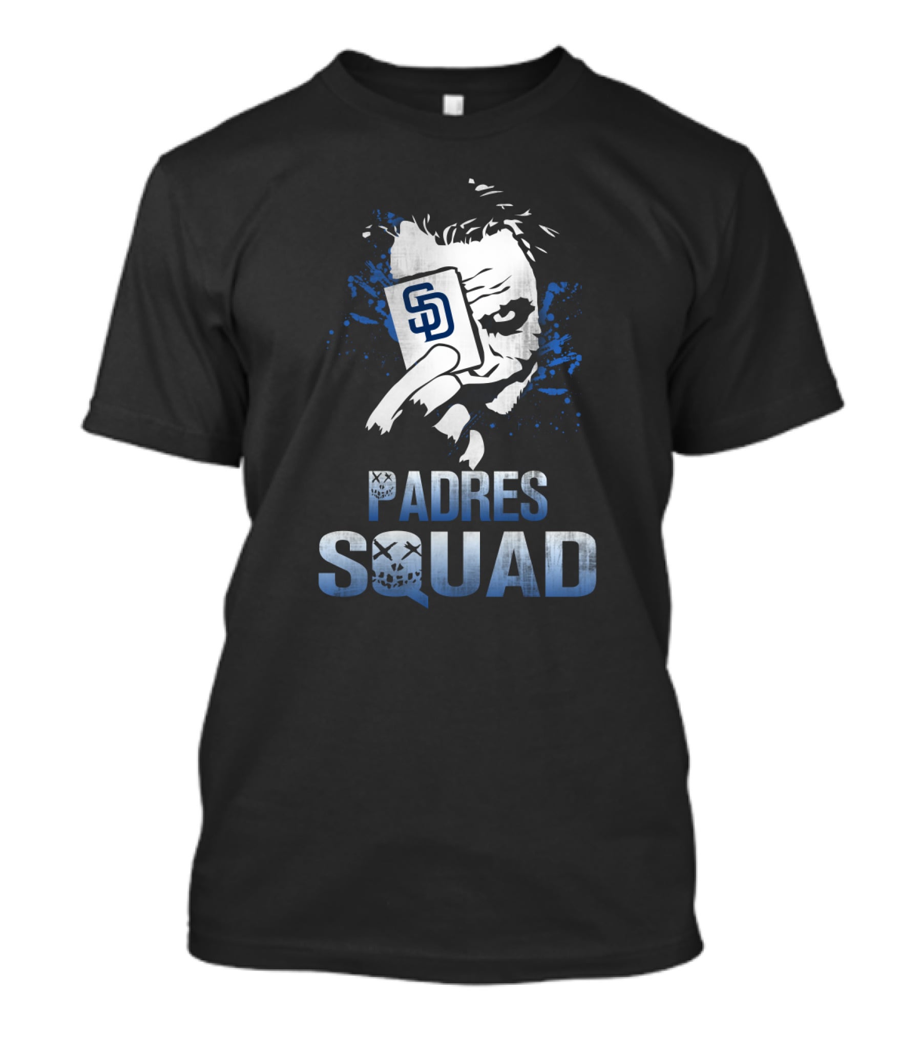 Padres Squad Joker Card And San Diego Padres T-Shirt