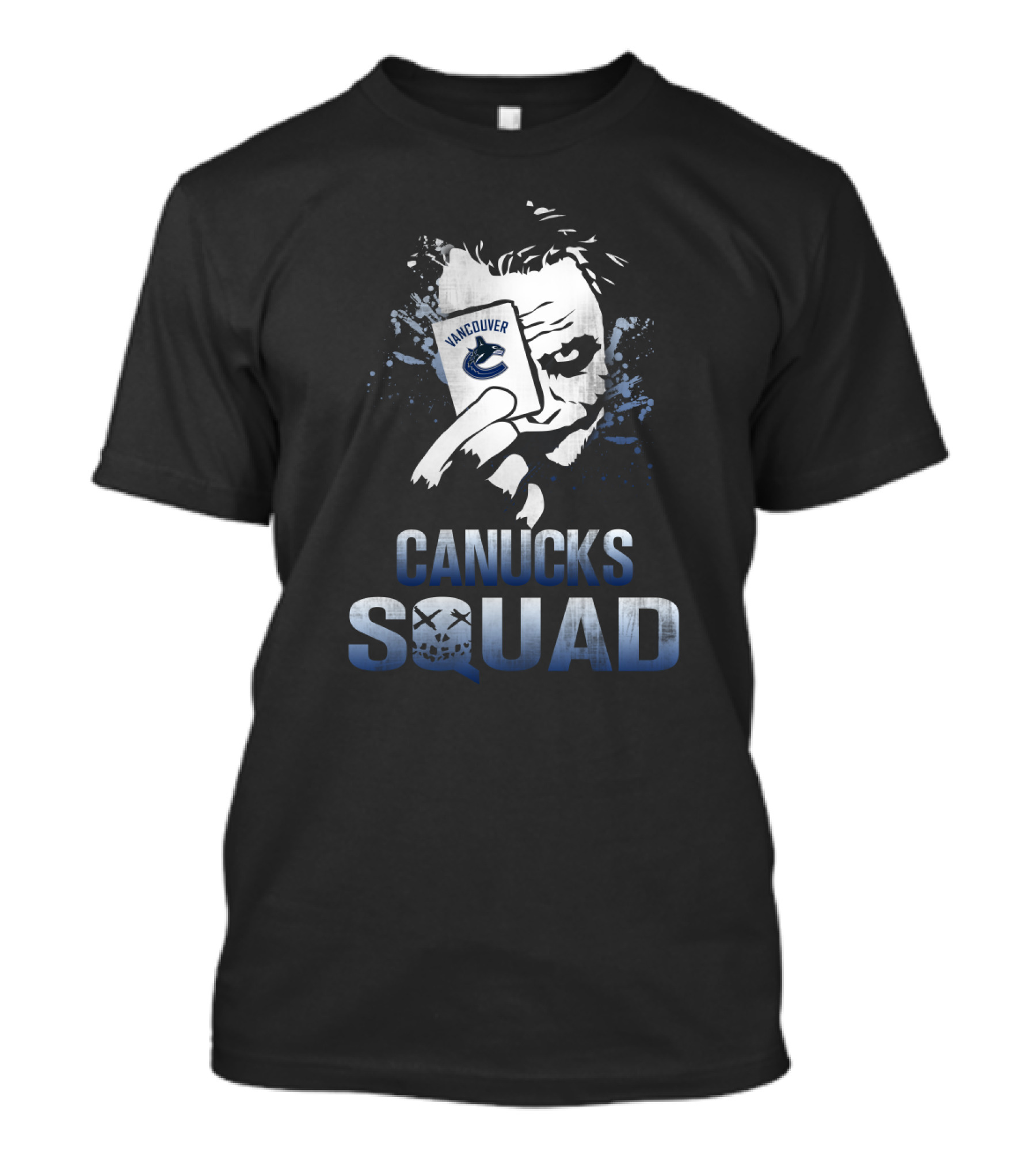 Vancouver Canucks Squad With Joker Card T-Shirt