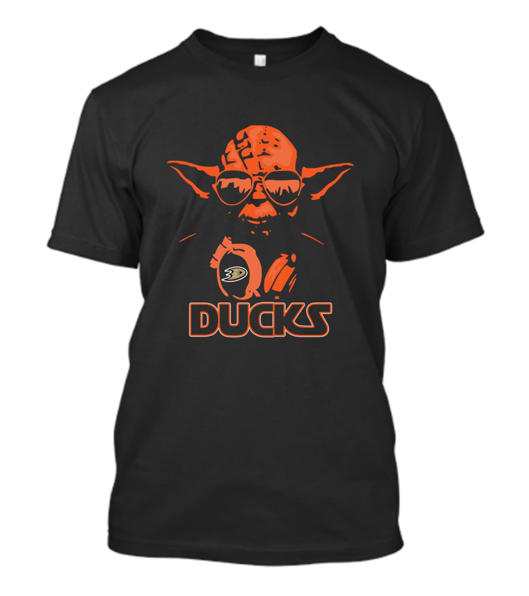 Yoda Star Wars Anaheim Ducks Fan T-Shirt