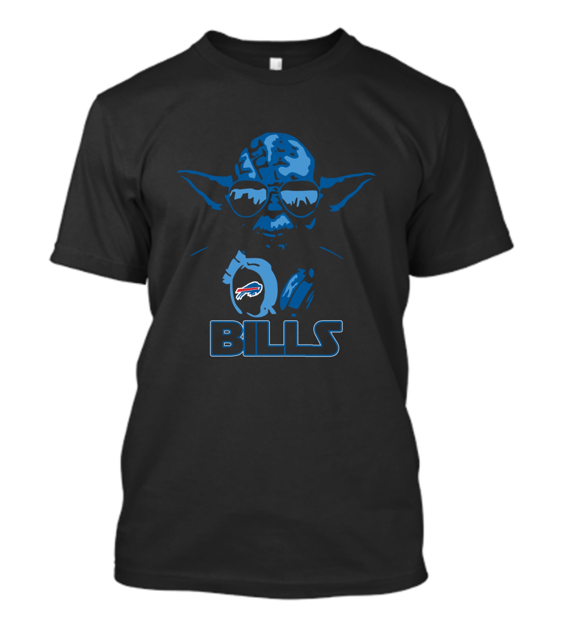 Yoda Star Wars Buffalo Bills Fans Bills T-Shirt