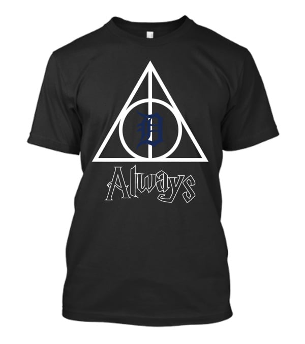 Always Deathly Hallows Detroit Tigers T-Shirt