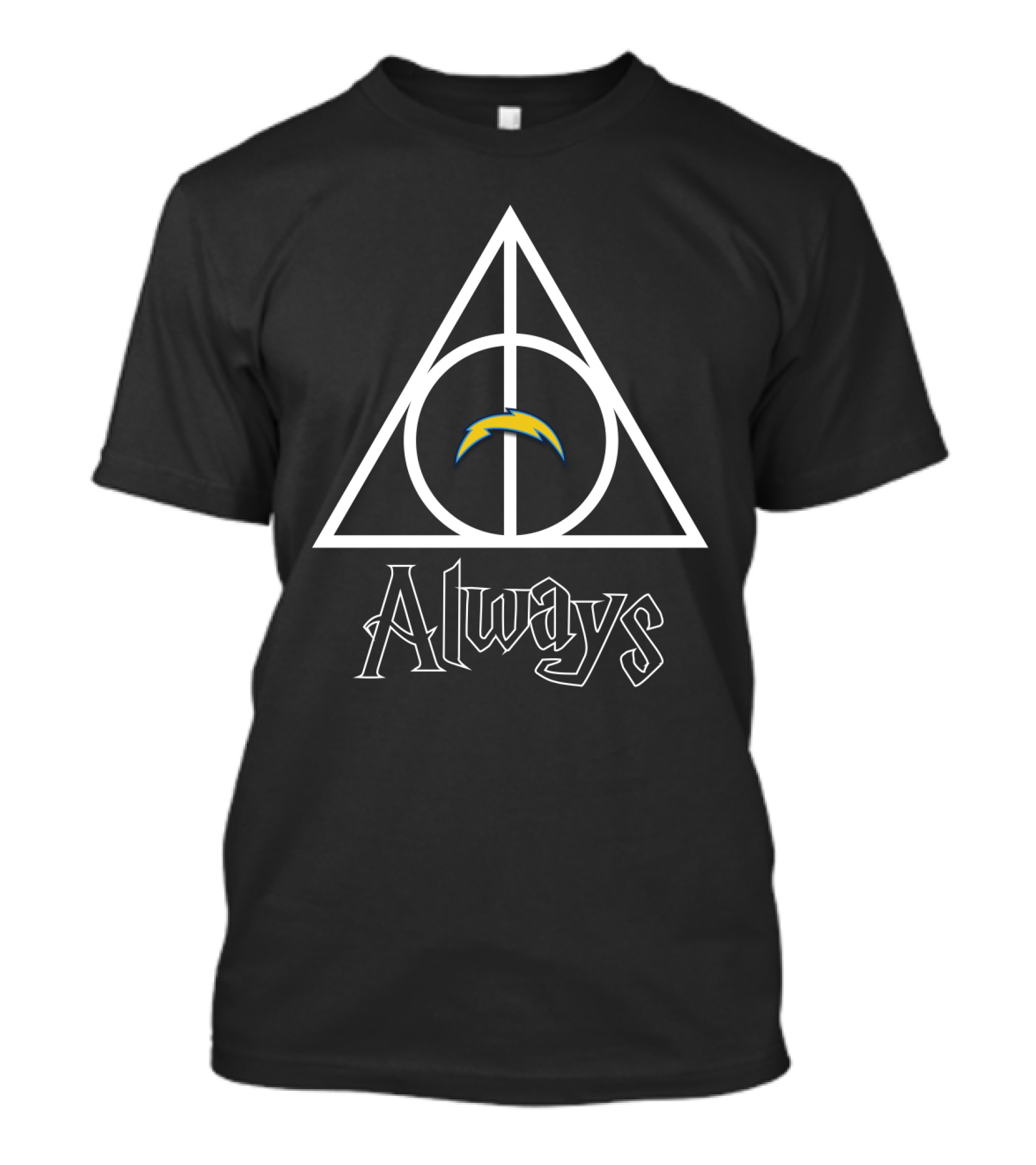 Always Deathly Hallows Los Angeles Chargers T-Shirt