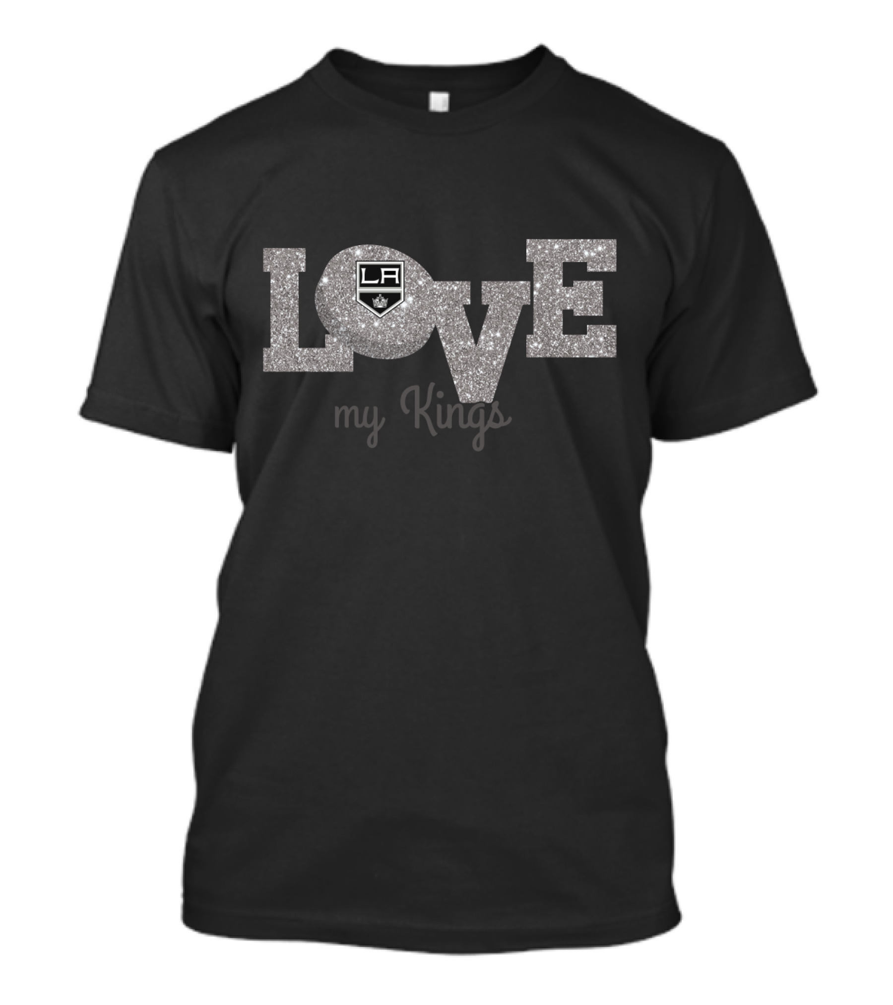 LA Kings Glitter Love My Kings T-Shirt