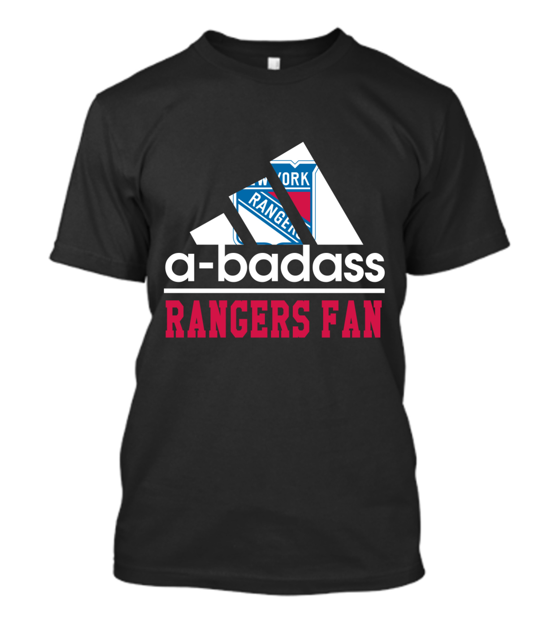 A-Badass New York Rangers Fan T-Shirt